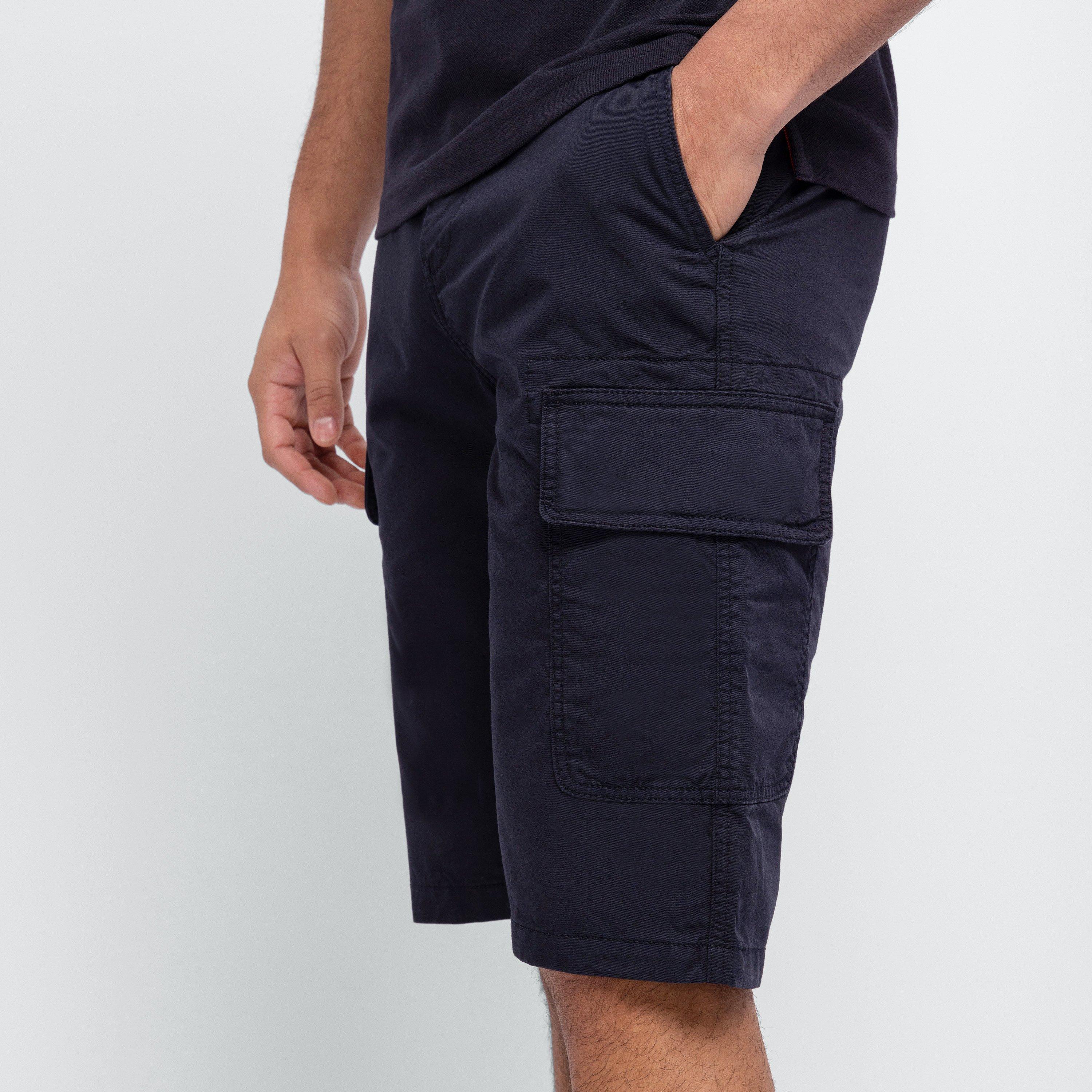 Blf - Eden Park - Navy blue cargo Bermudas - 4