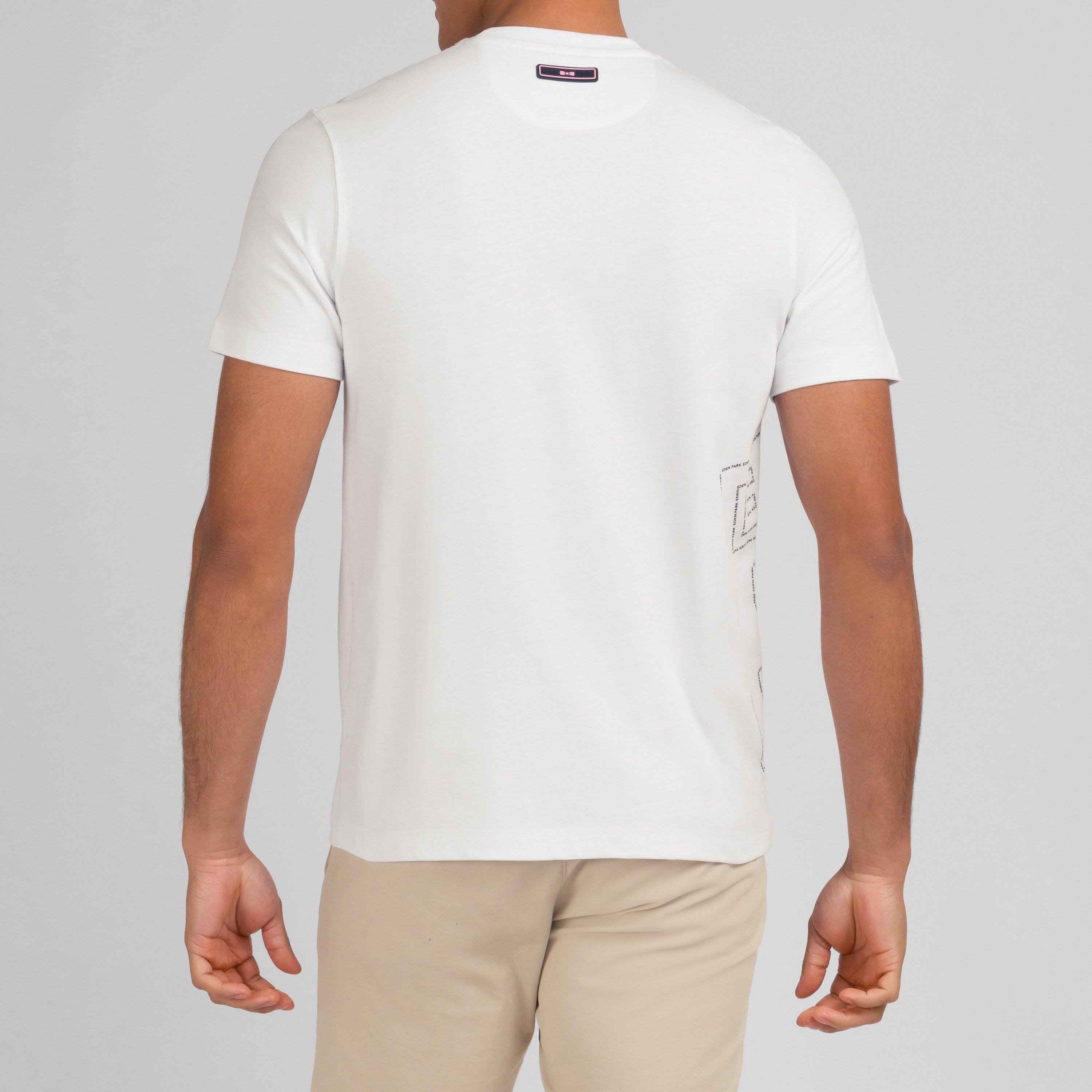 Bc - Eden Park - White T-shirt with Eden Park print - 3