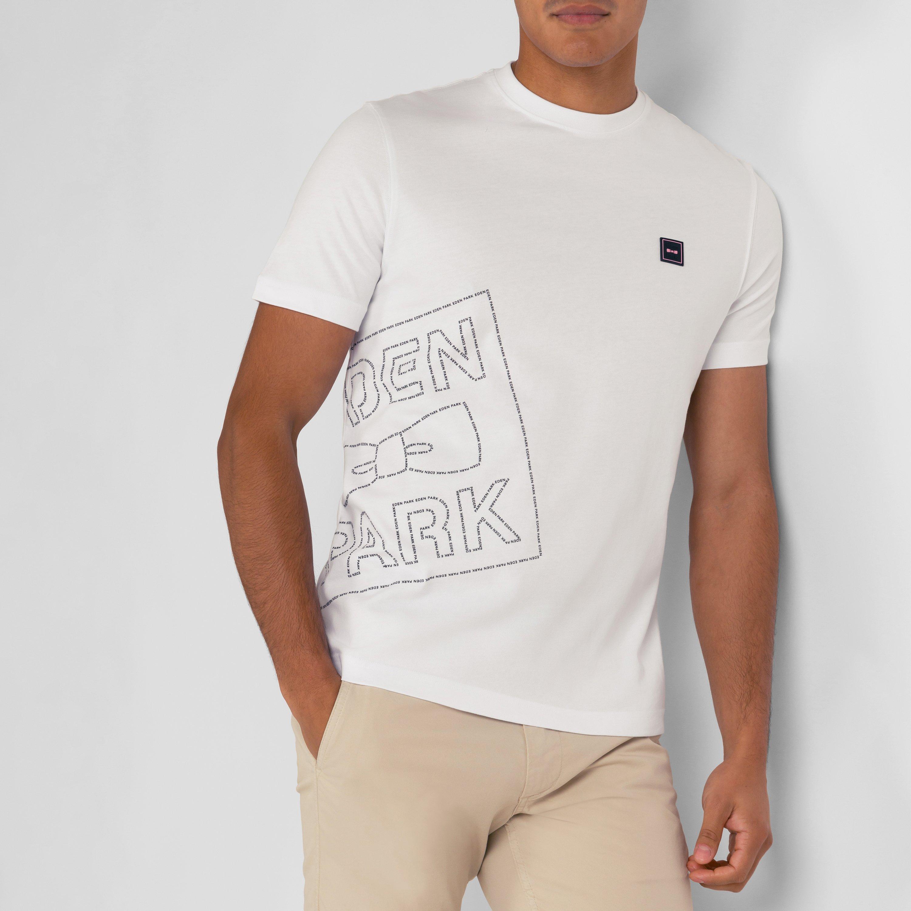 Bc - Eden Park - White T-shirt with Eden Park print - 4