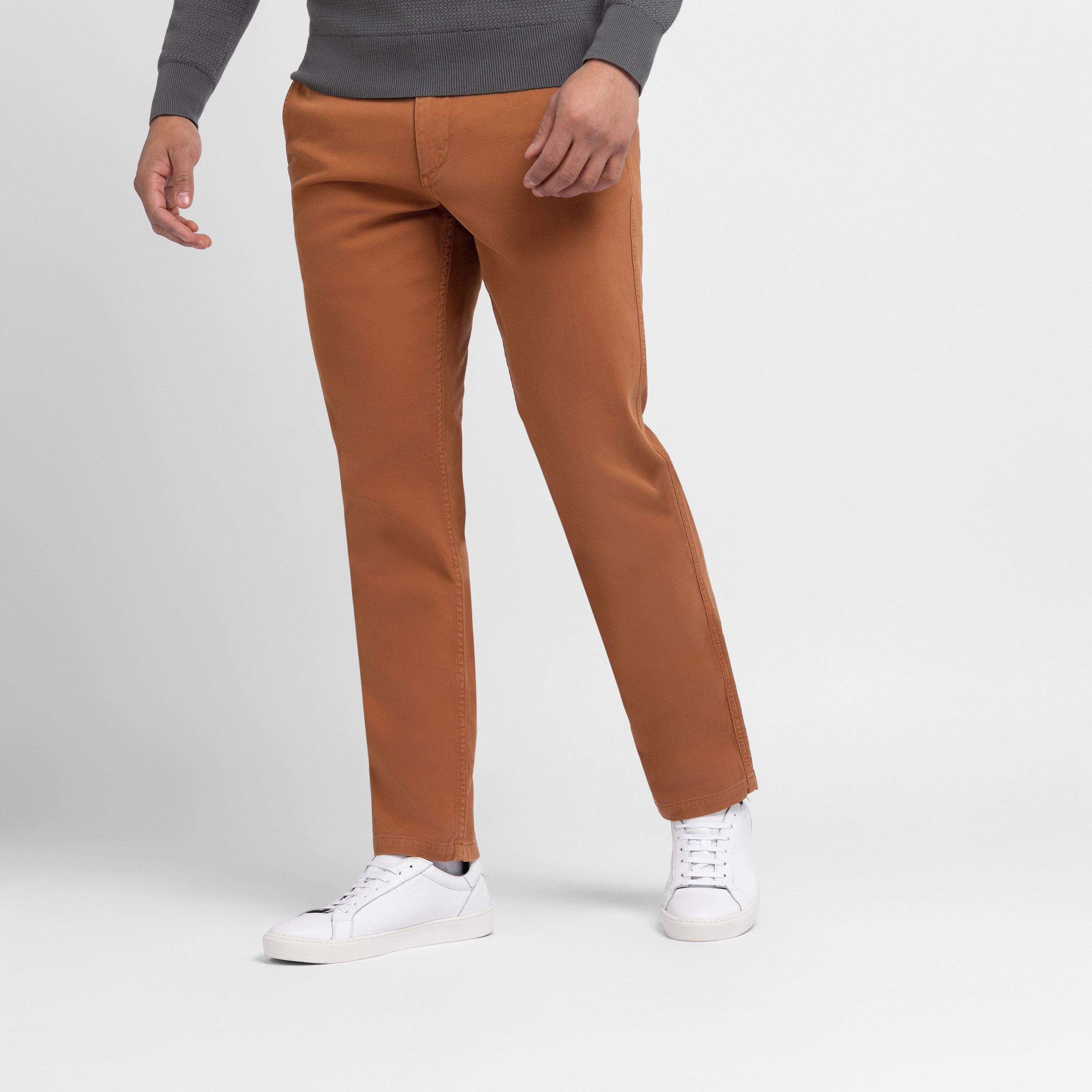 Mam3 - Eden Park - Plain brown chinos - 2