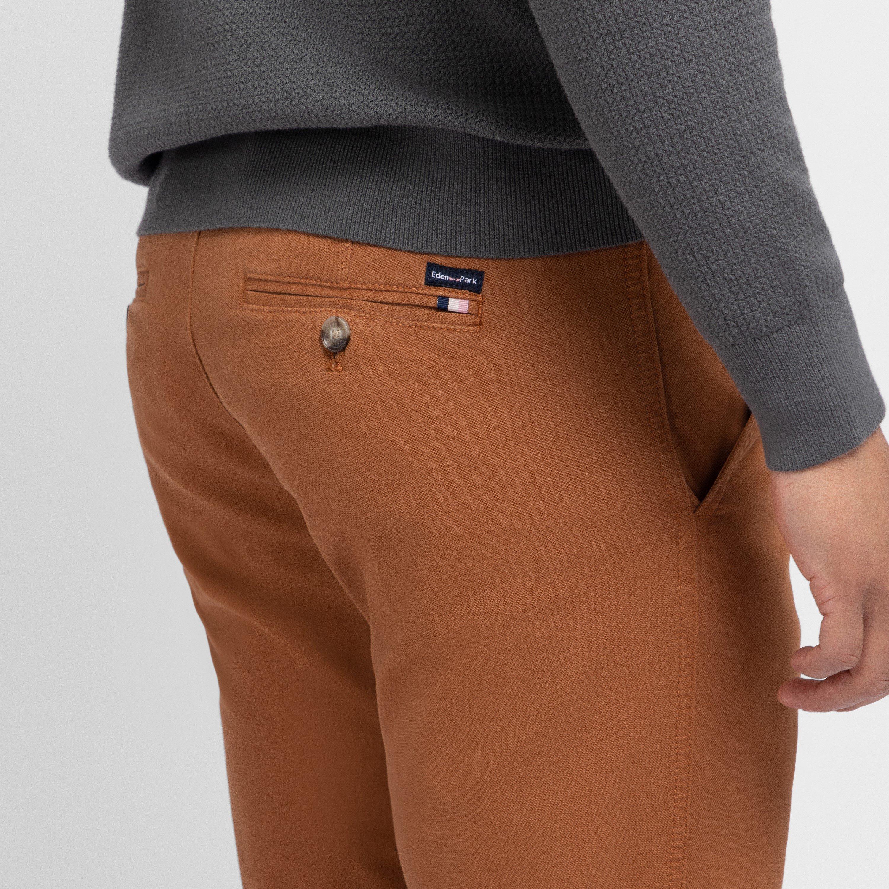Mam3 - Eden Park - Plain brown chinos - 4