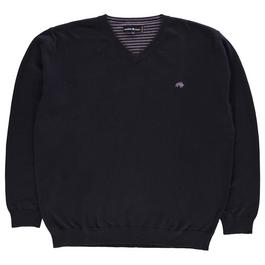 Raging Bull V Neck Jumper