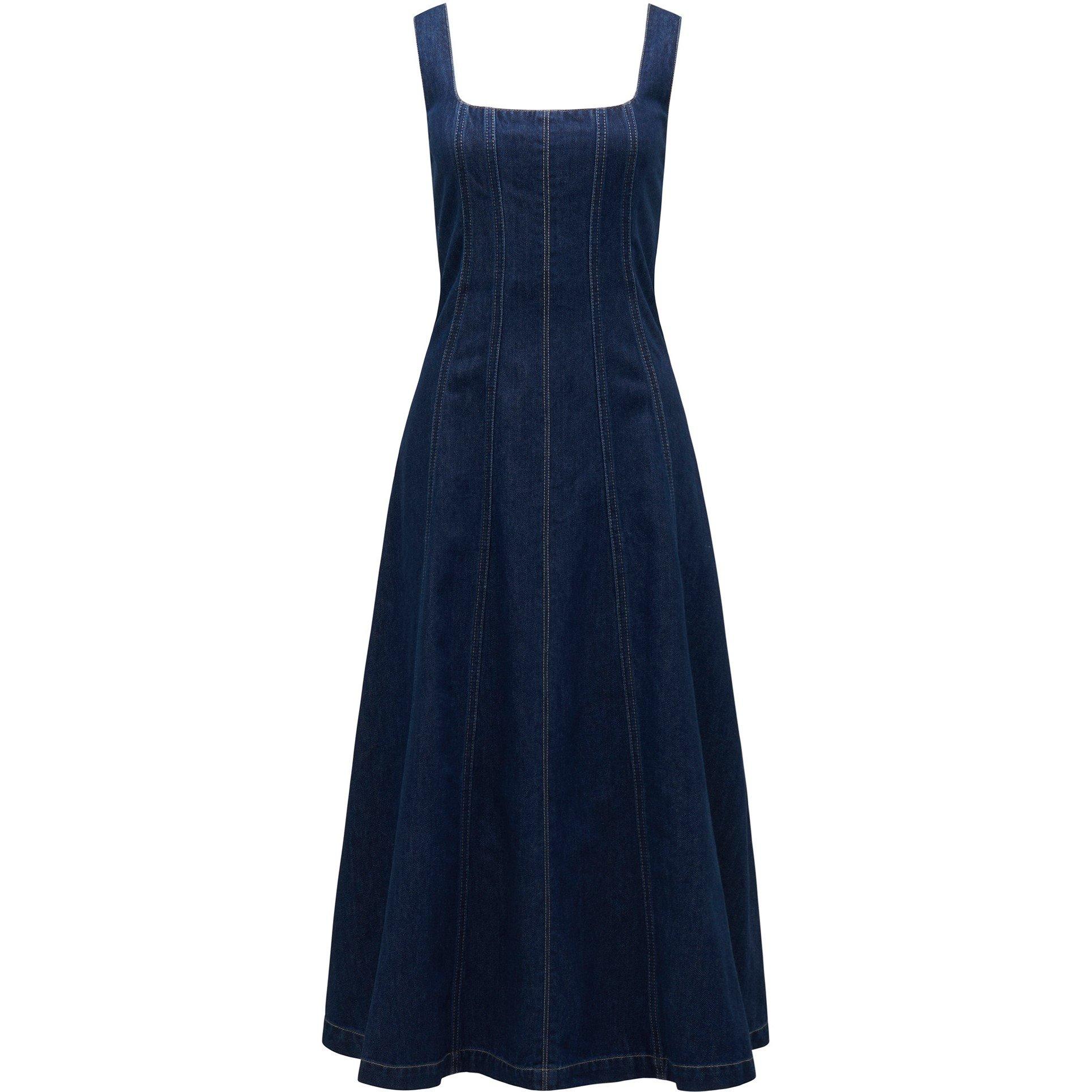 house of fraser denim dress Noisy May Women's Short Sleeve Denim Shirt Dress