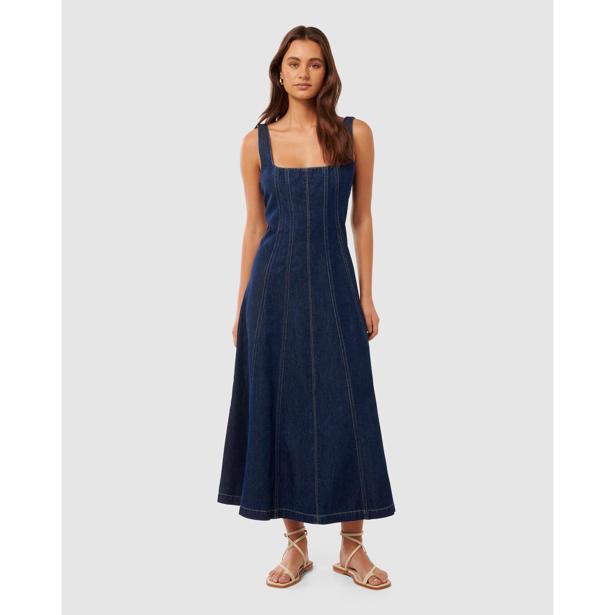 Dark Wash - Forever New - Amelia Denim Dress - 2