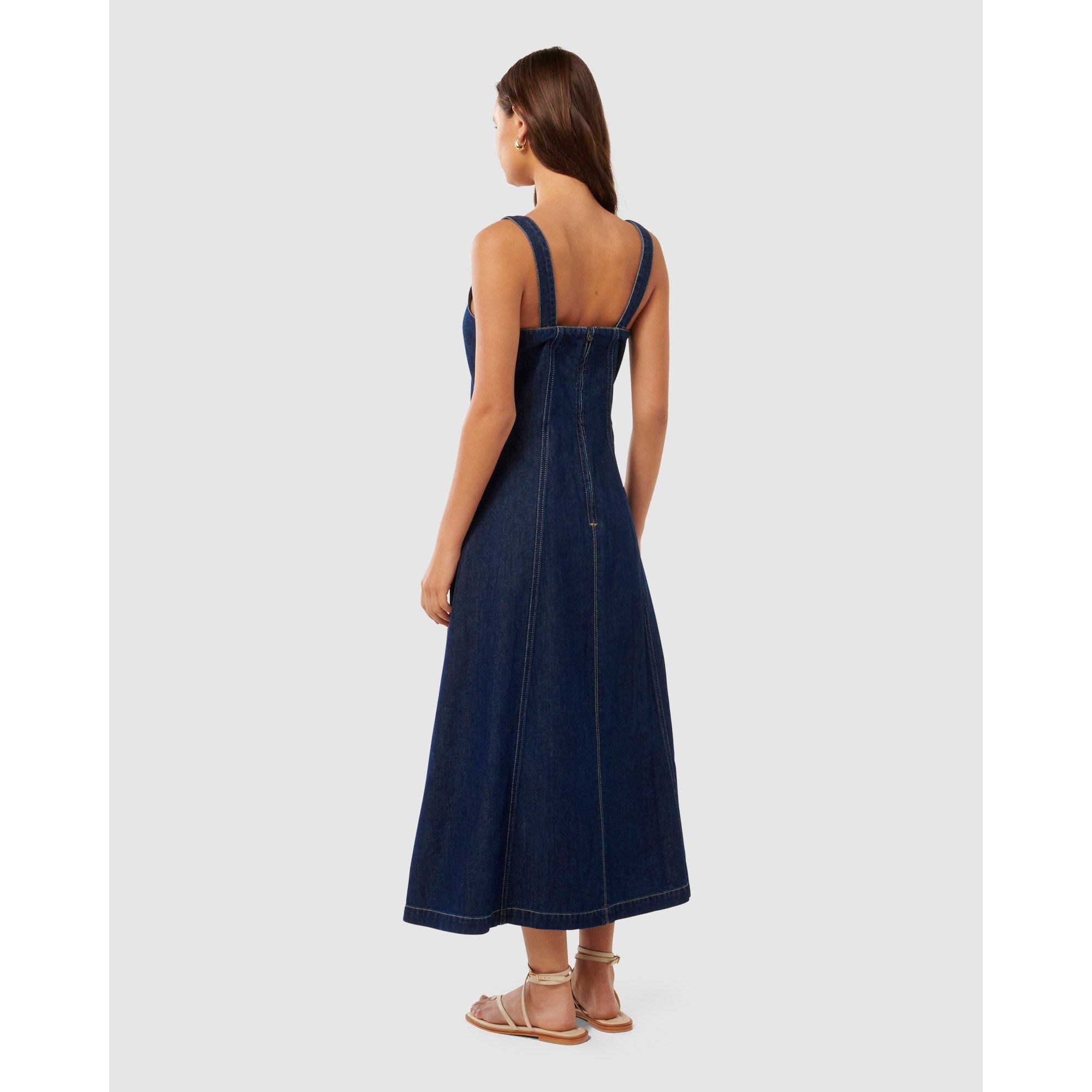 house of fraser denim dress Forever New Amelia Denim Dress