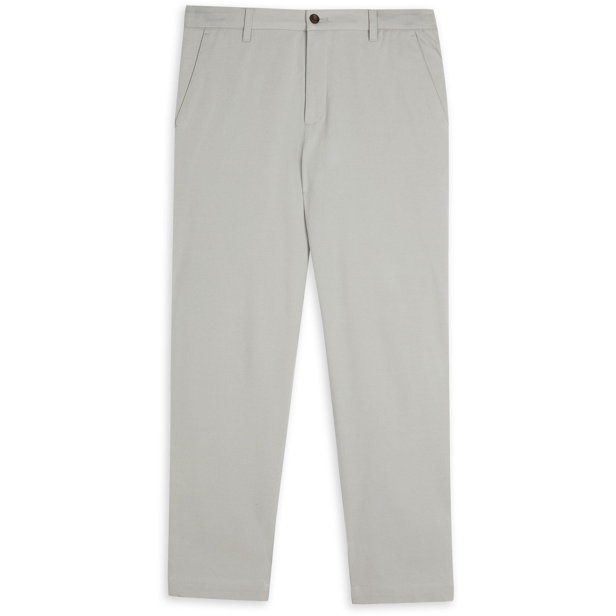 Grey - Ted Baker - Stilz Elasticated Waist Trouser - 1