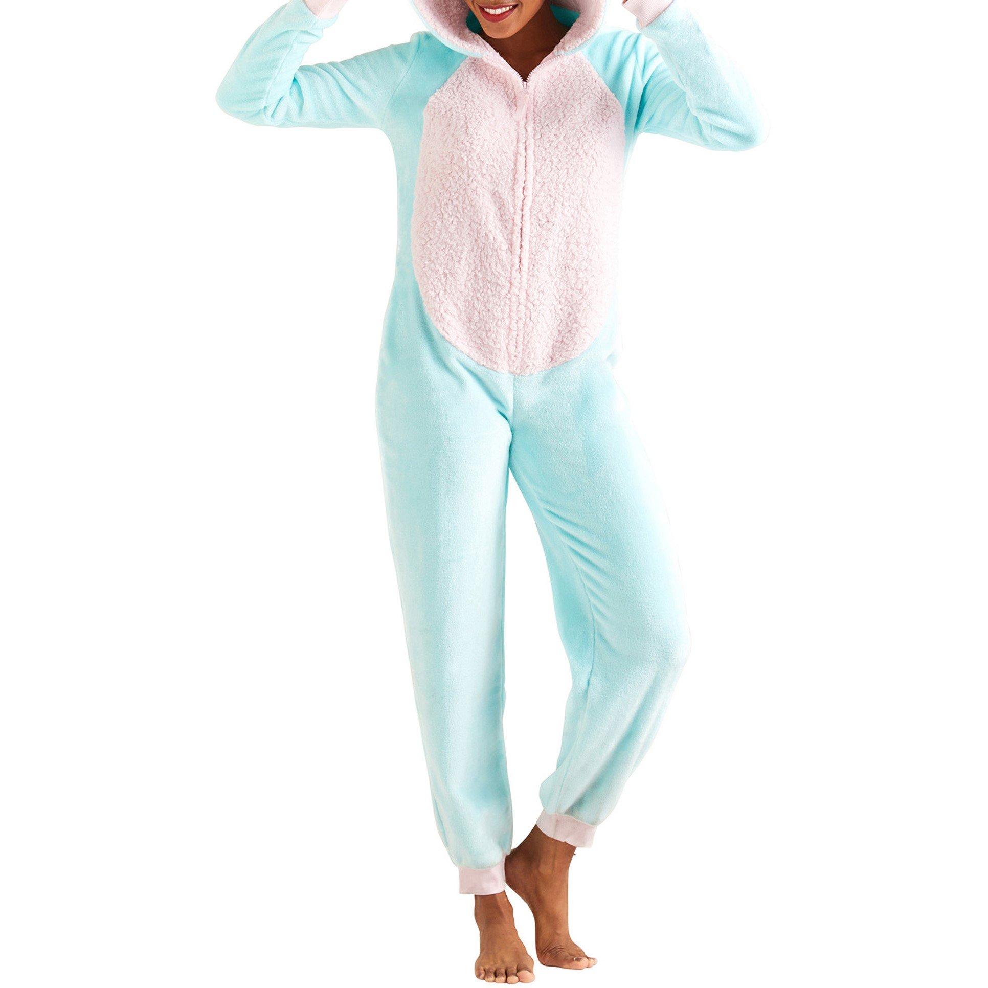 Yumi Women's Unicorn Jumpsuit - Aqua