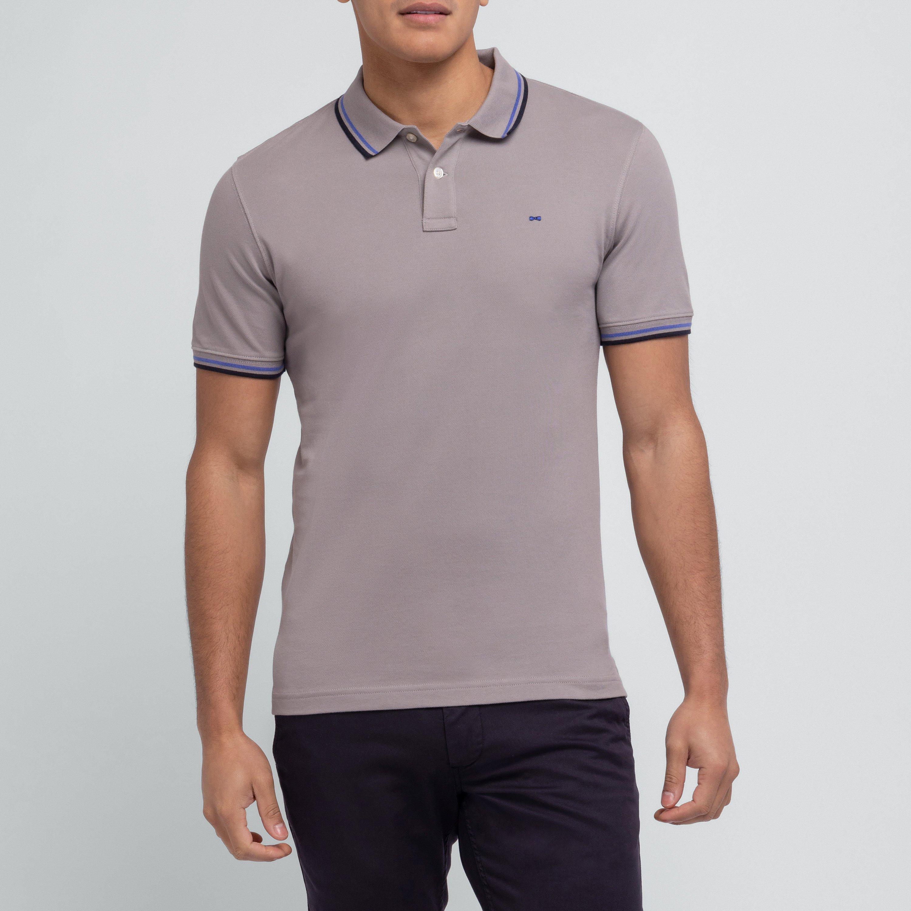 Grm4 - Eden Park - Aqua green shortsleeved polo - 2