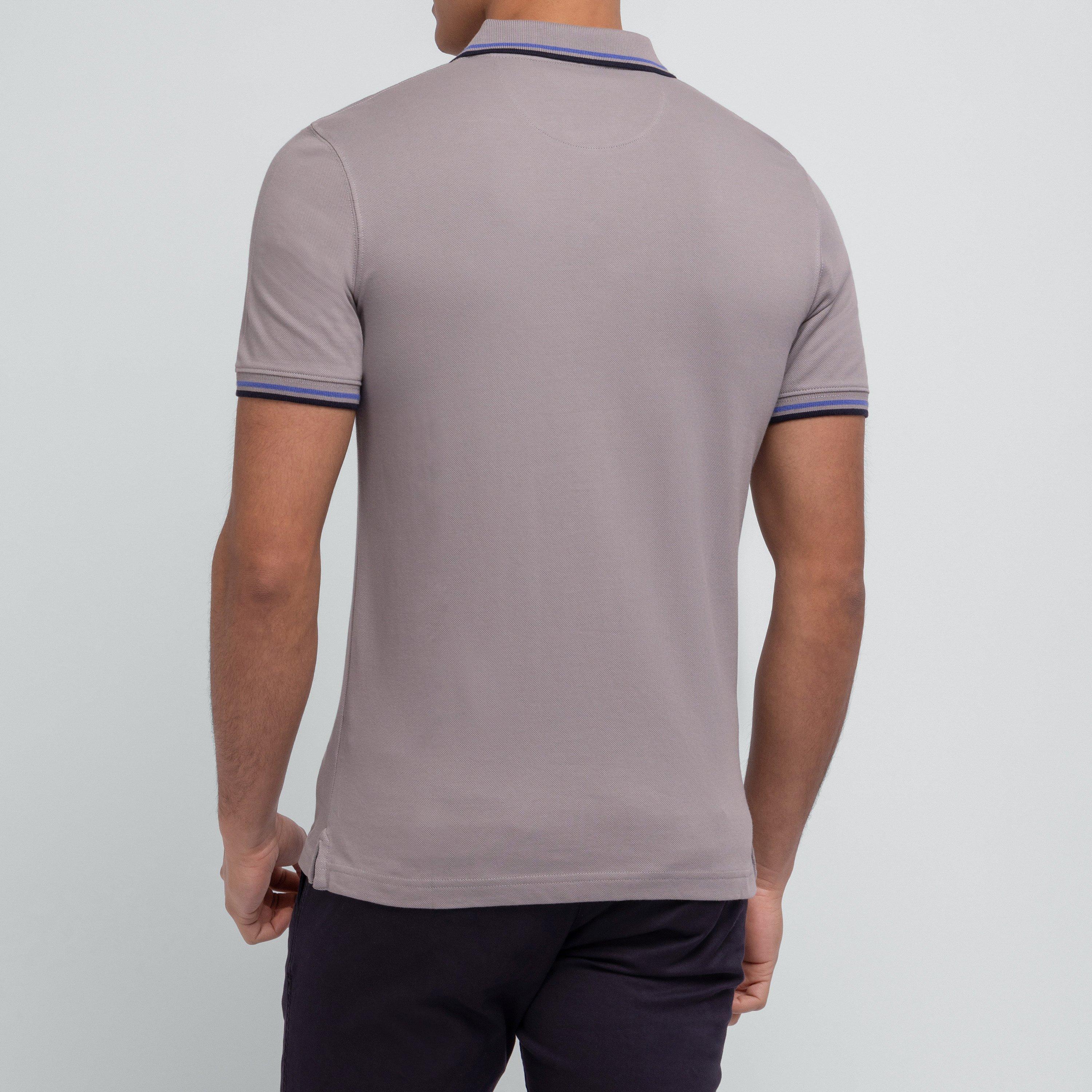 Grm4 - Eden Park - Aqua green shortsleeved polo - 4