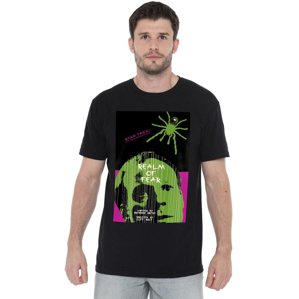 Black - Star Trek - Star Trek TNG Season 6 Episode 2 T Shirt Black - 1