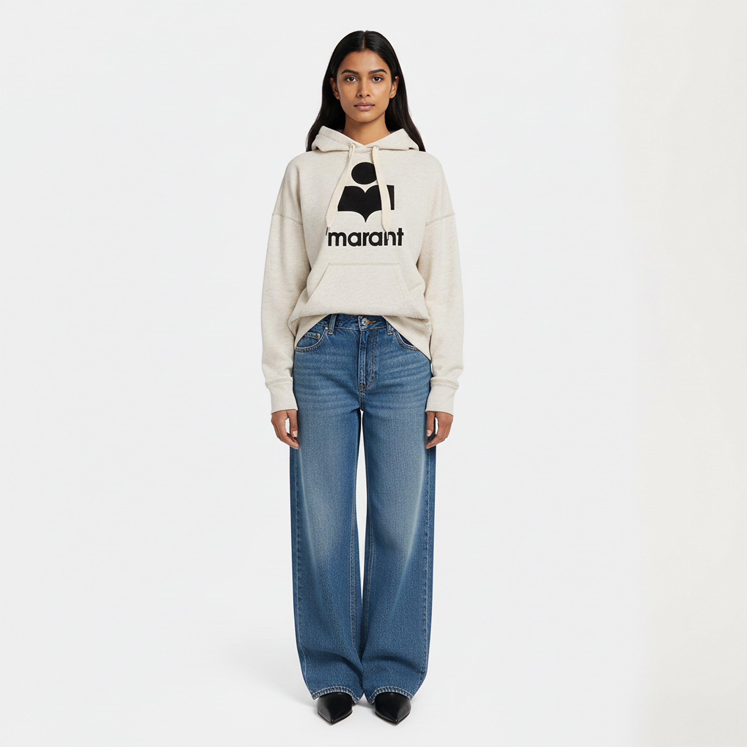 Ecru - Marant Etoile - Mansel Hooded Sweatshirt - 5
