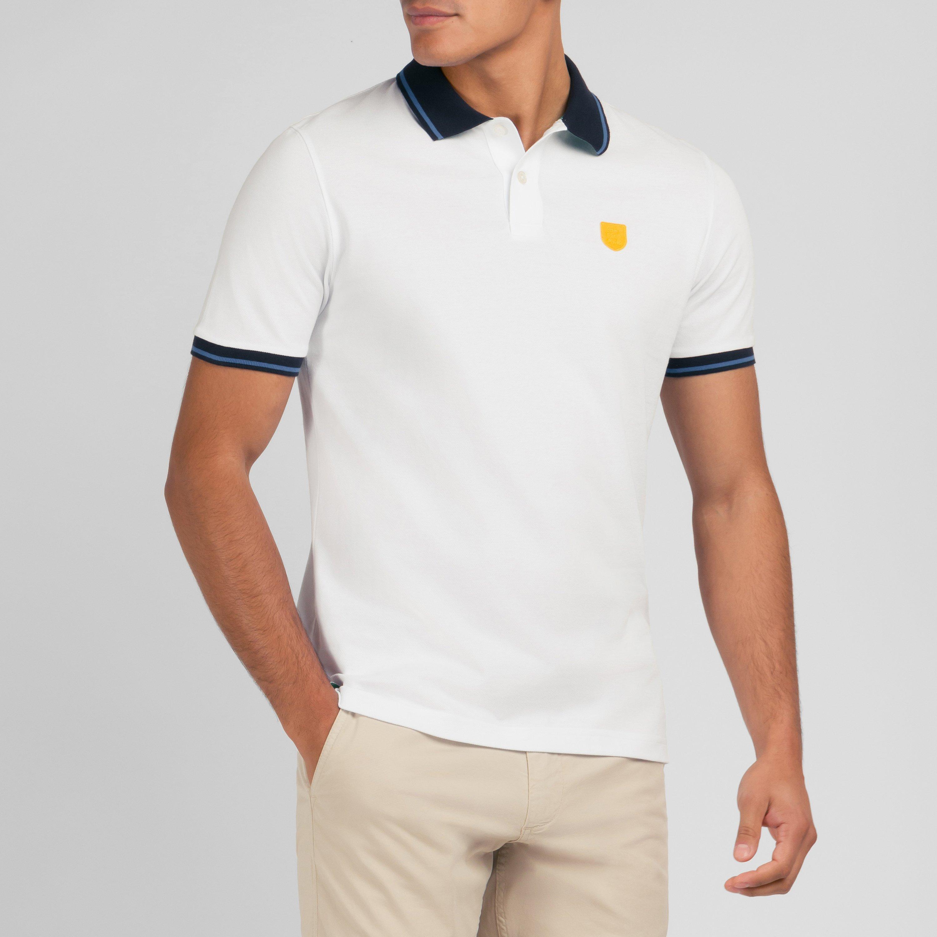 Bc - Eden Park - White short-sleeved polo shirt - 2
