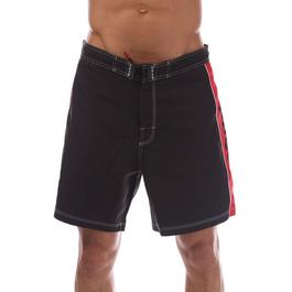 Hugo Ryde Logo Print Swim Shorts