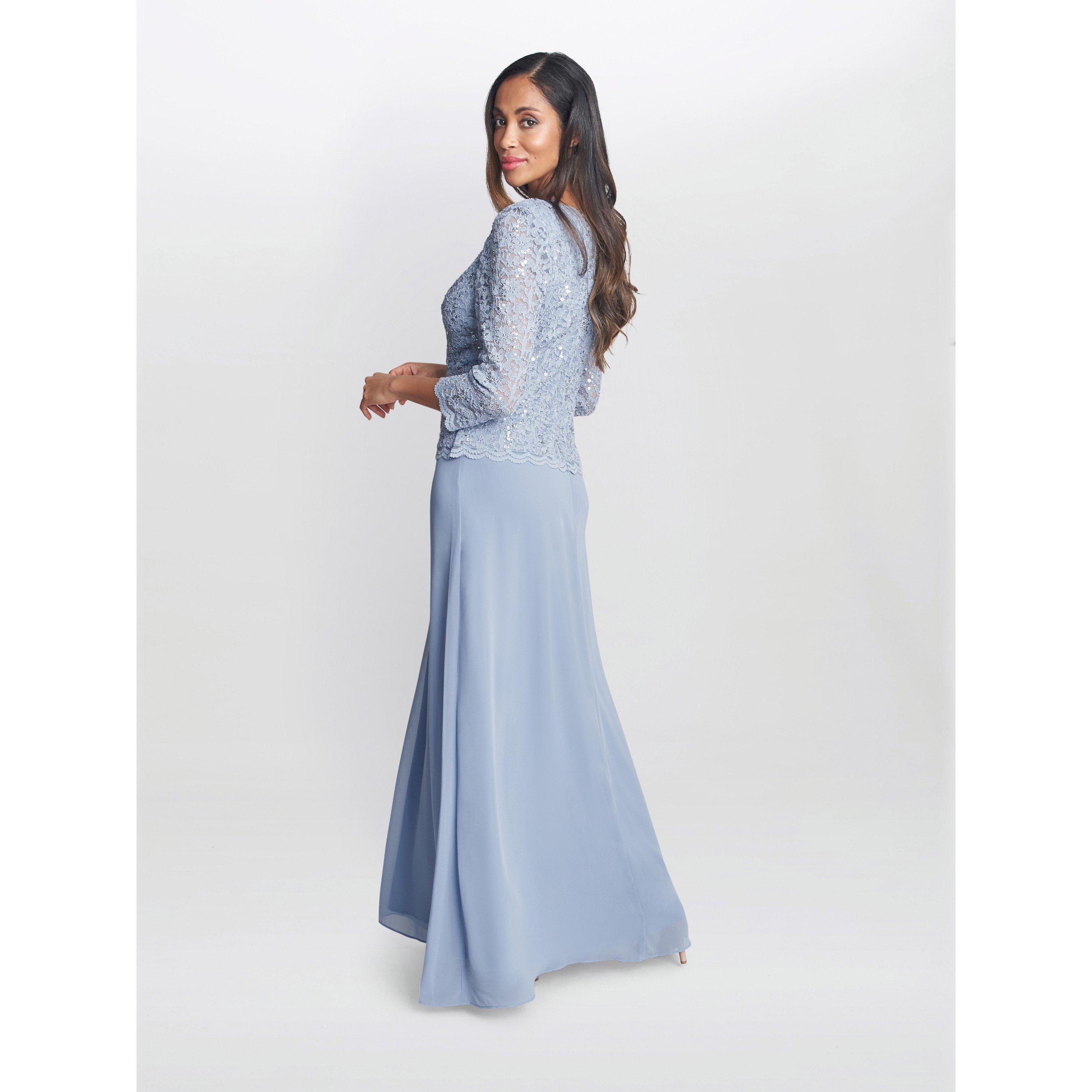 Sky - Gina Bacconi - Virginia Maxi Lace Dress - 2