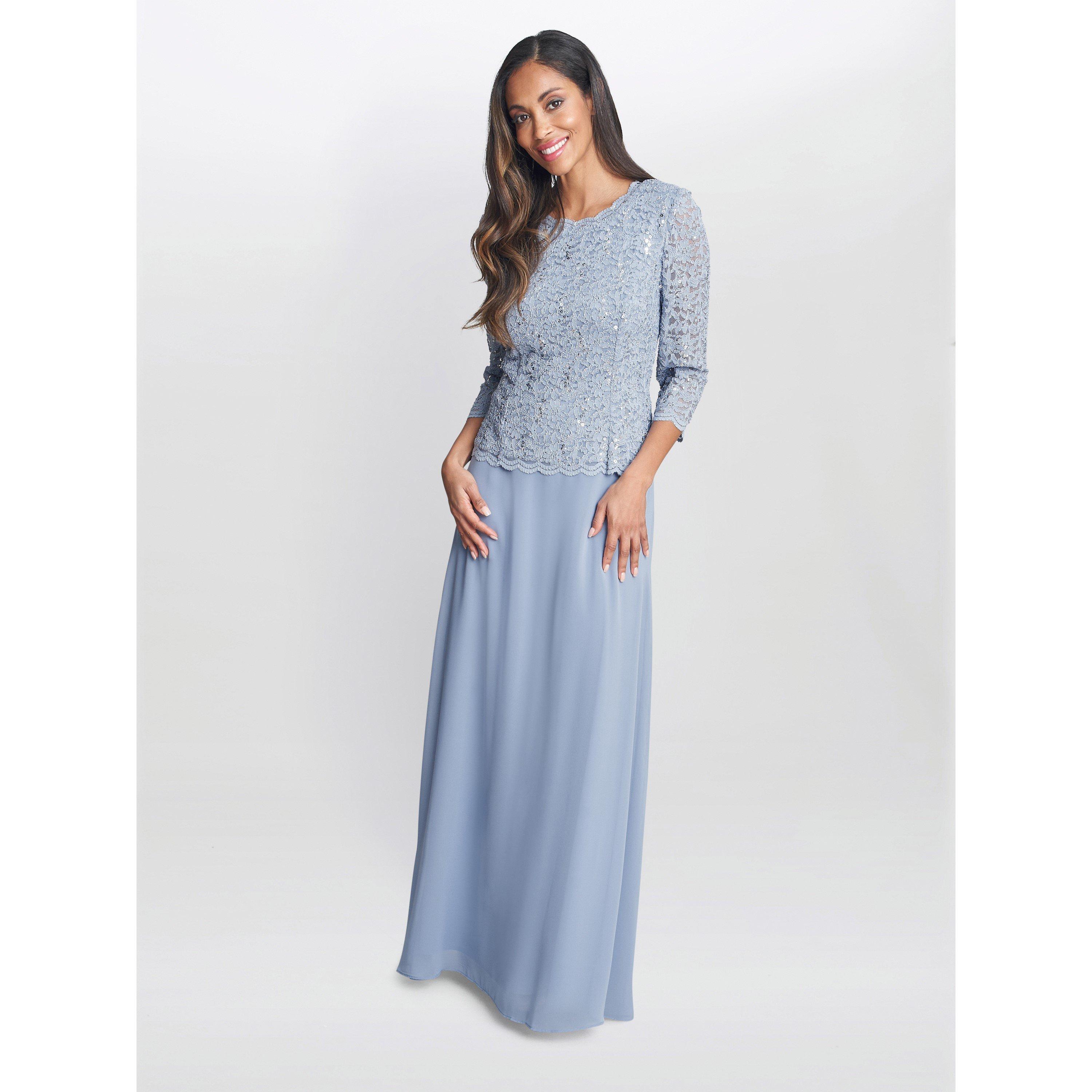 Sky - Gina Bacconi - Virginia Maxi Lace Dress - 3