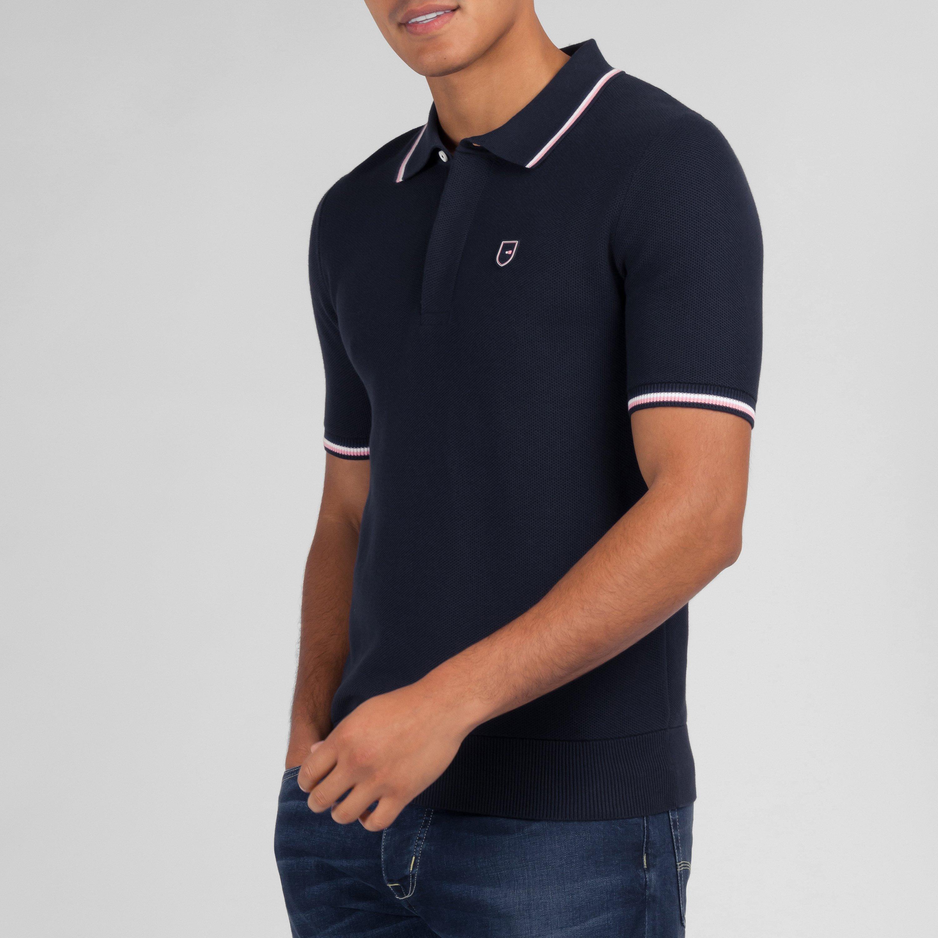 Blf - Eden Park - Navy blue short-sleeved jumper - 2