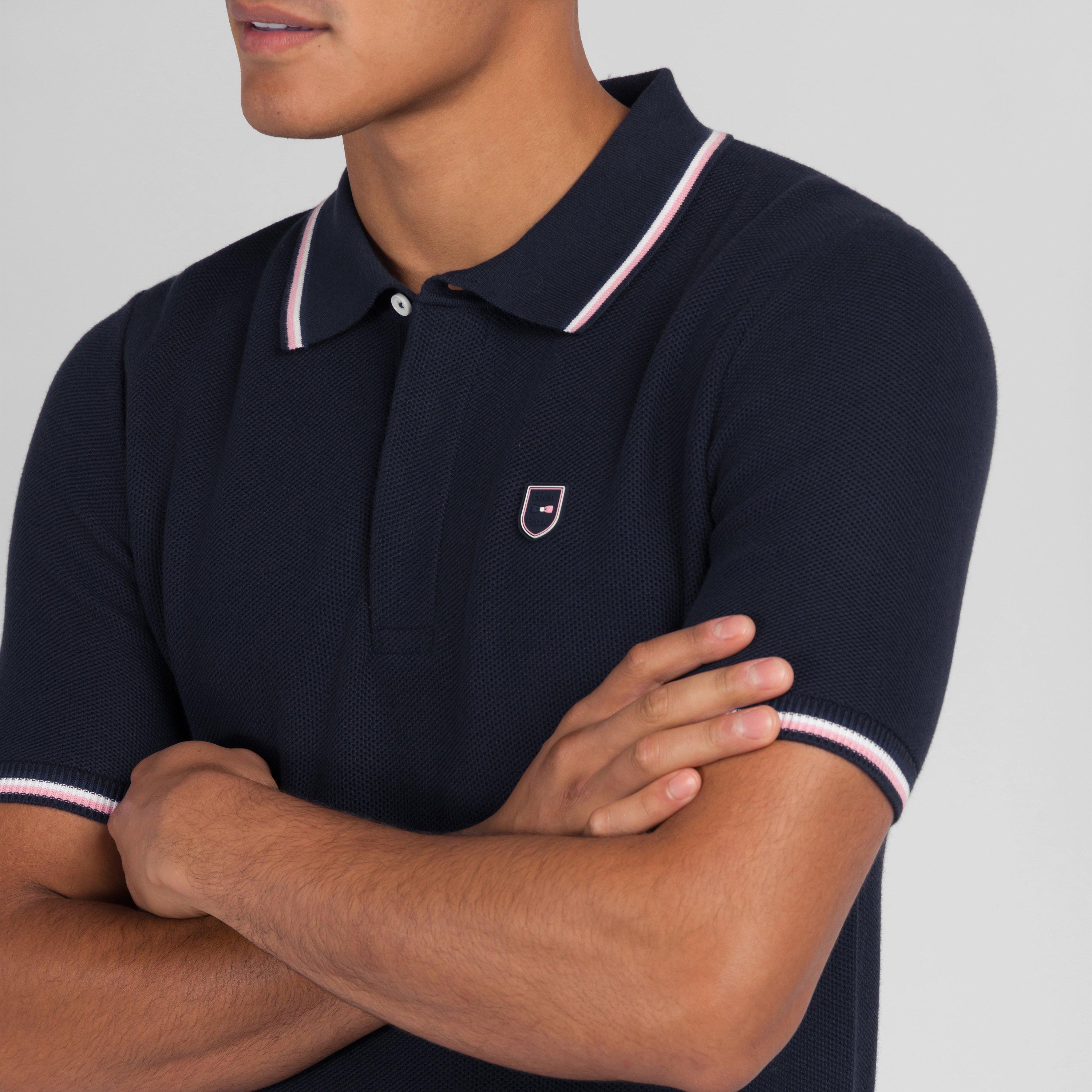 Blf - Eden Park - Navy blue short-sleeved jumper - 3