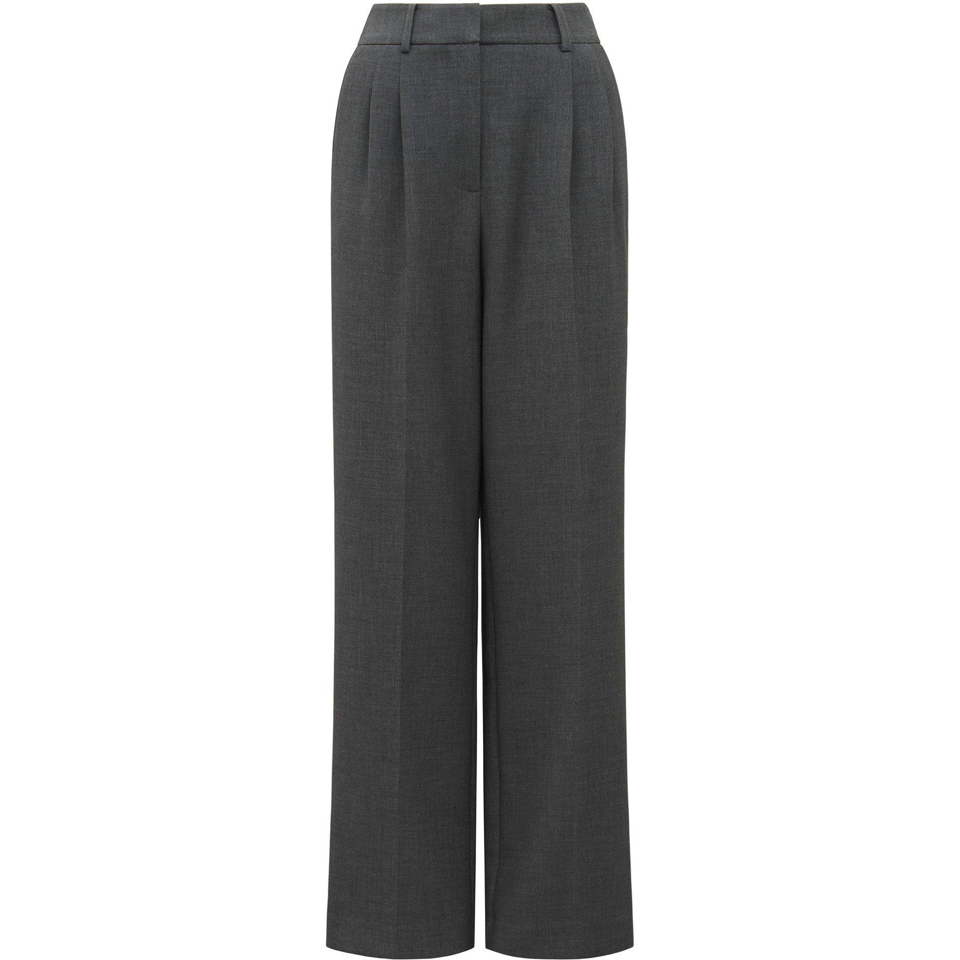 Grey Marle - Forever New - Danielle Straight Leg Pants - 6