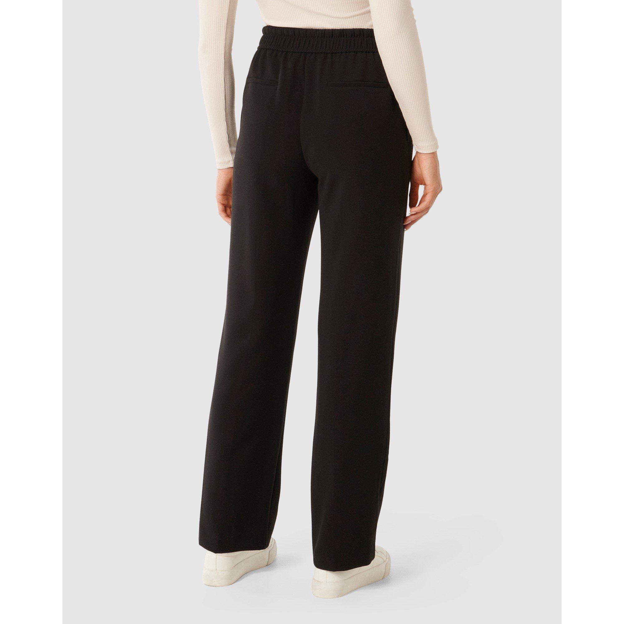 Black - Forever New - Teagan Straight Leg Pants - 5