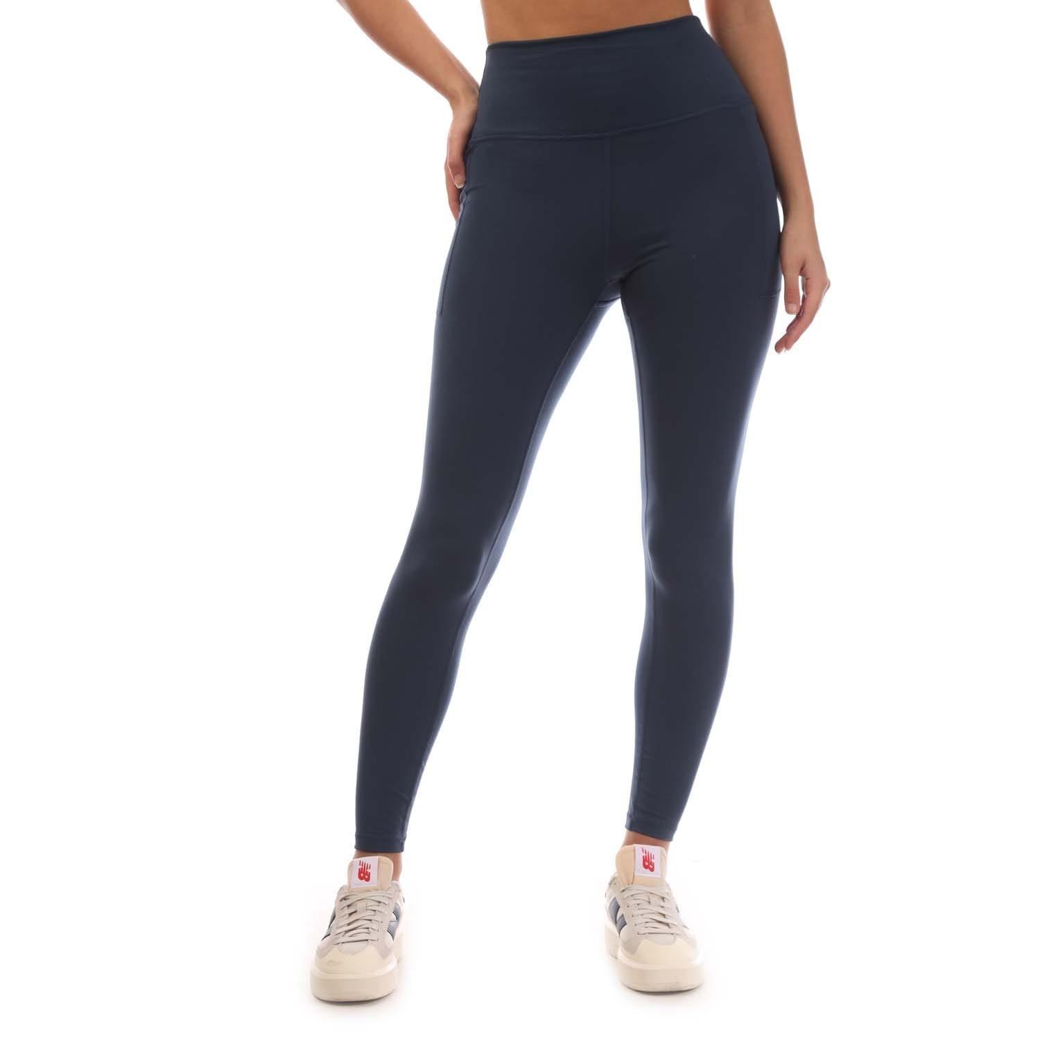 Navy - New Balance - Harmony Pocket High Rise 27in Leggings - 1