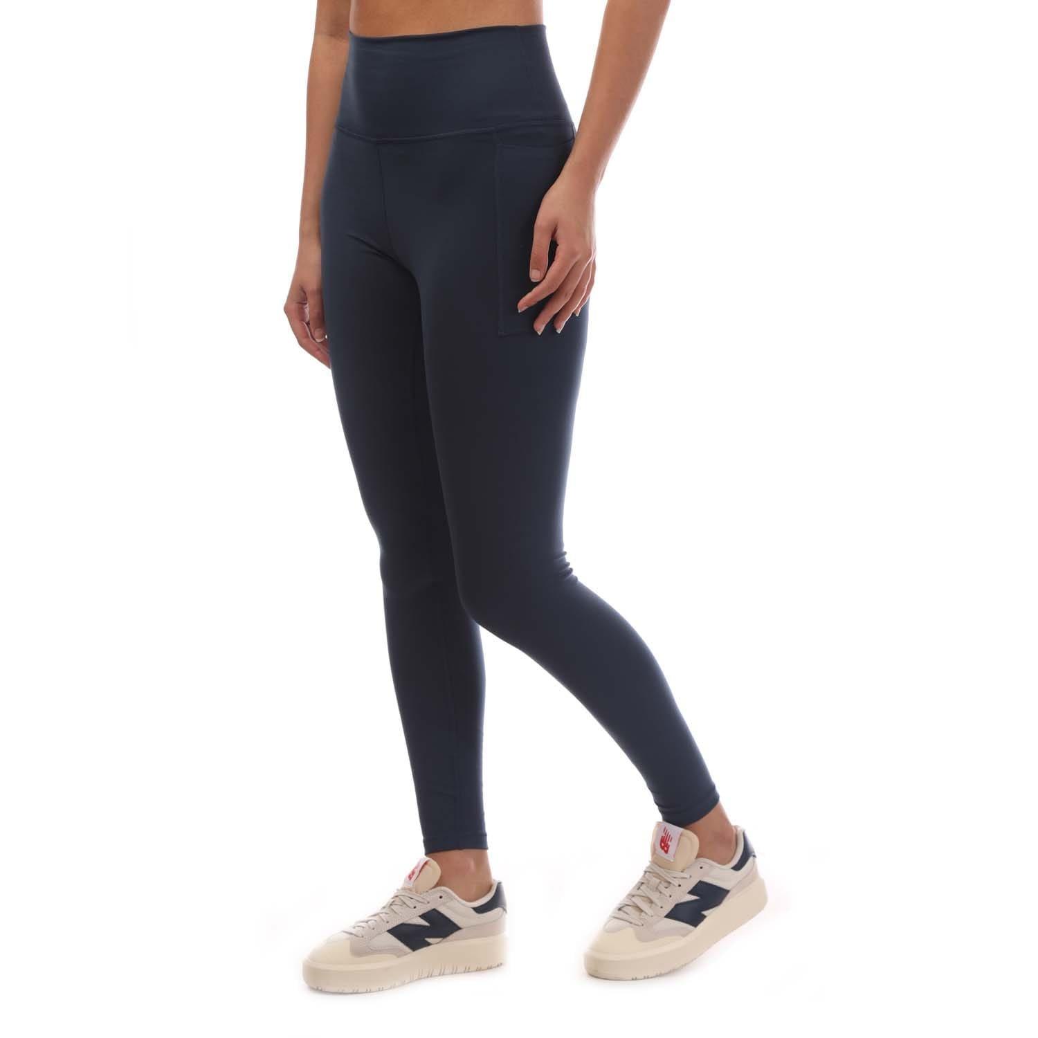 Navy - New Balance - Harmony Pocket High Rise 27in Leggings - 4