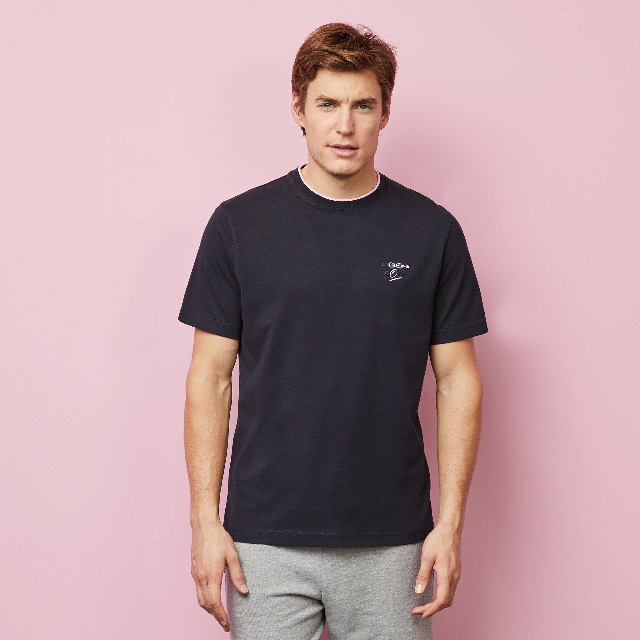 Blf - Eden Park - Navy blue shortsleeved Tshirt - 1