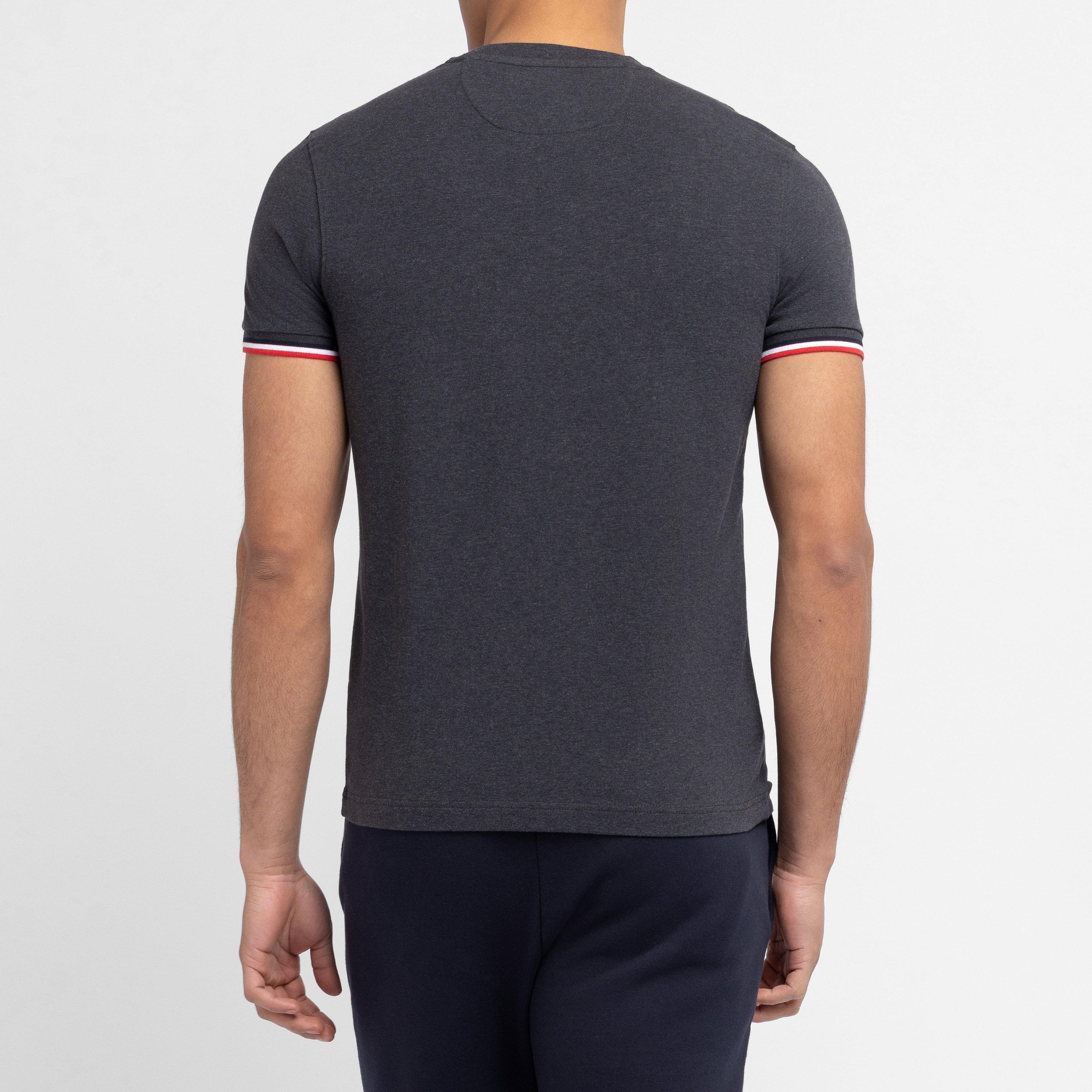 Grf7 - Eden Park - Dark grey slim-fit T-shirt - 3
