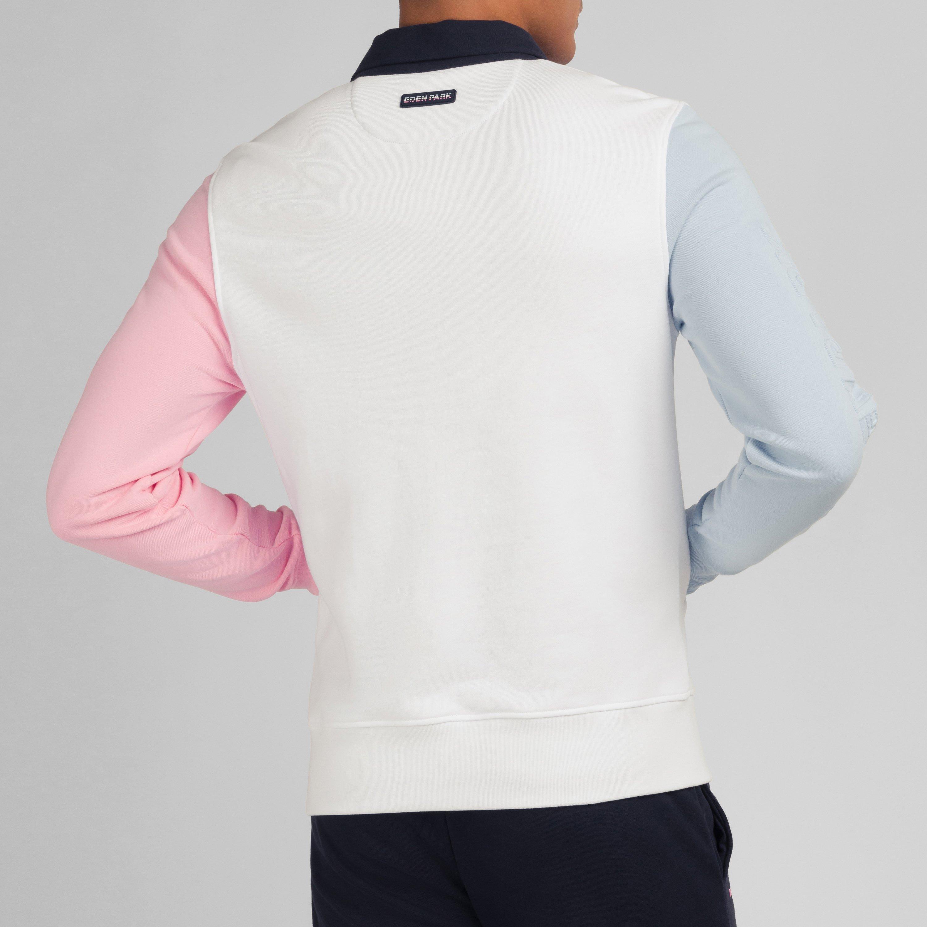 Bc - Eden Park - Colour-block polo-neck sweatshirt - 3