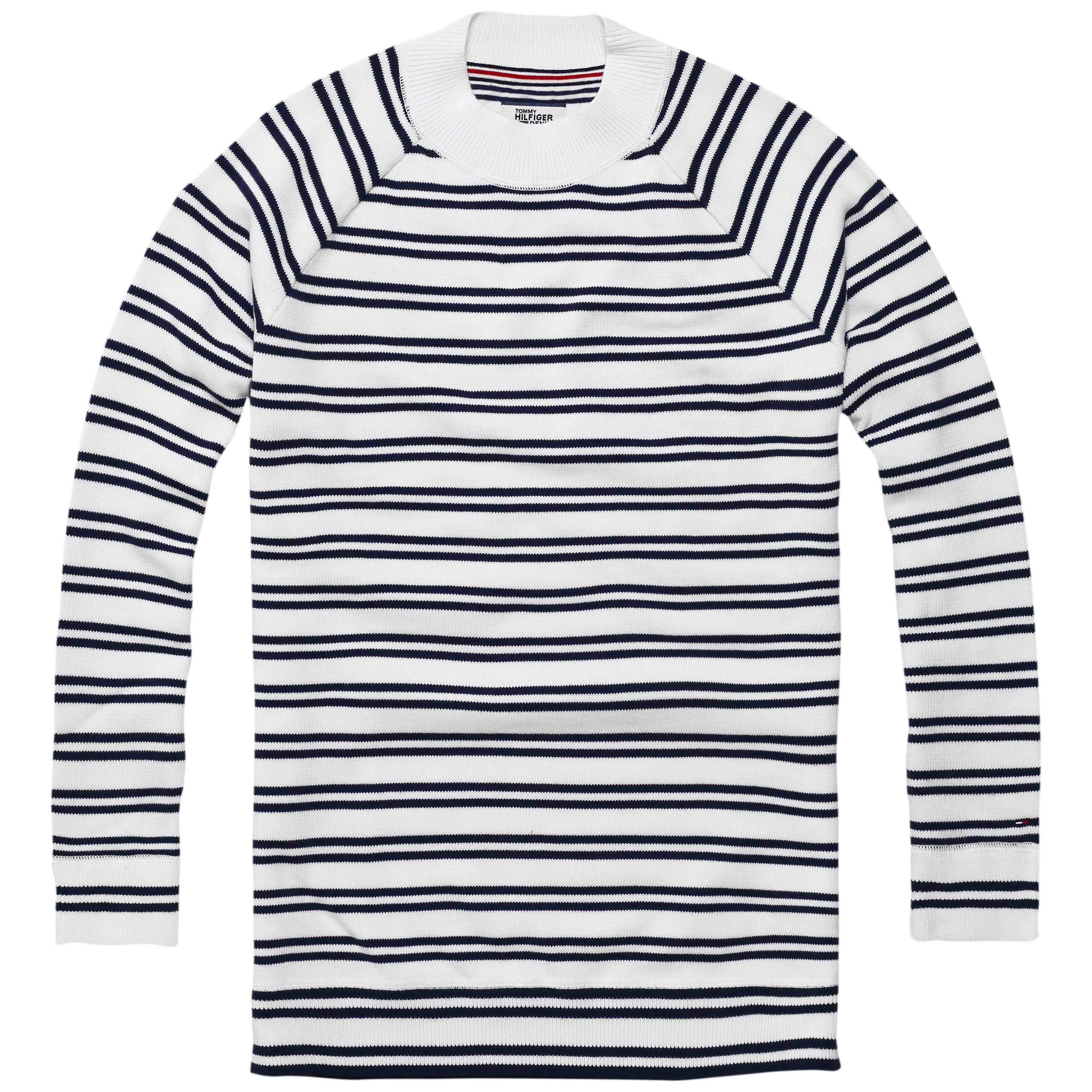 Wit - Tommy Jeans - Women's Stripe Tunic - 1