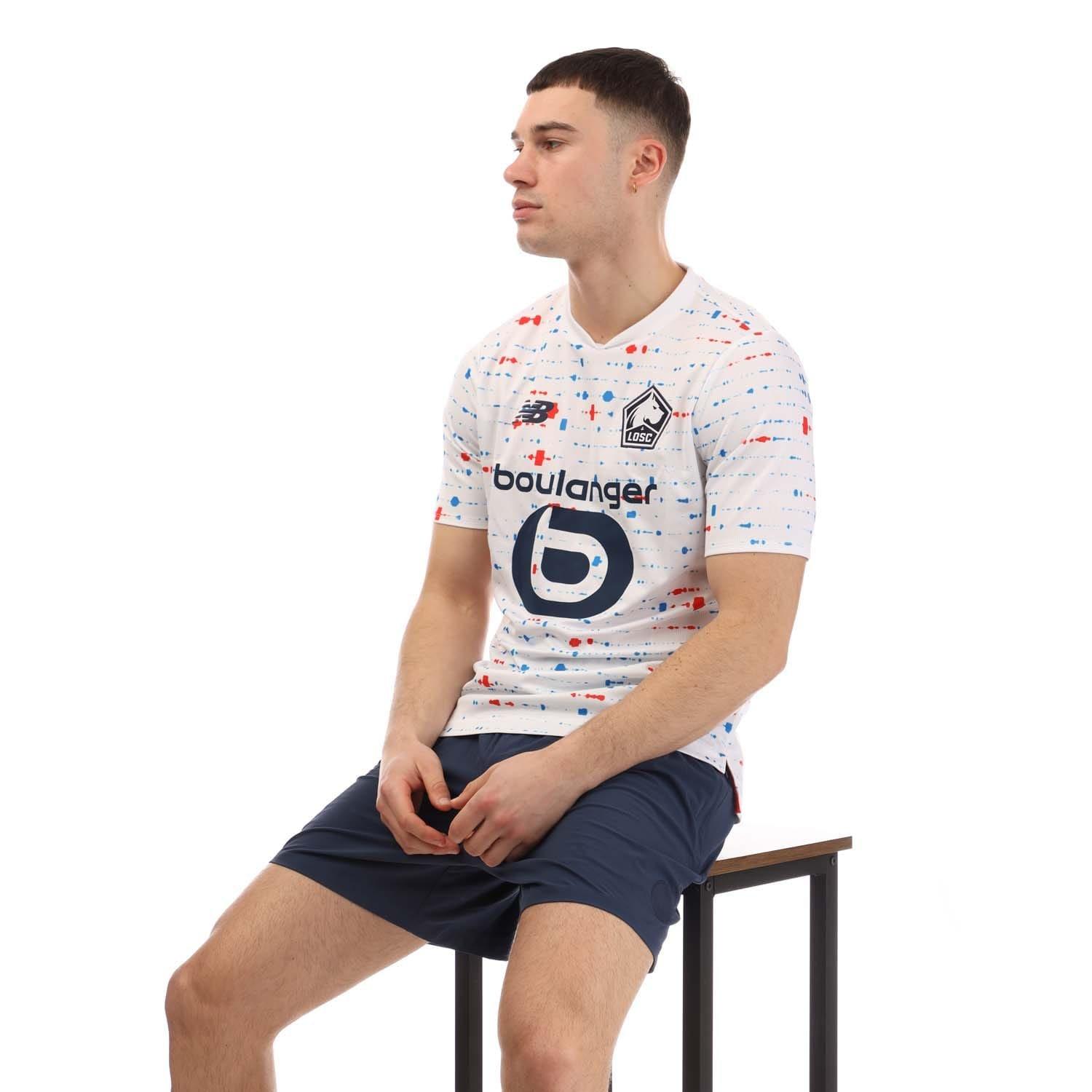 White - New Balance - LOSC Lille 2023/34 Away Jesrey - 4