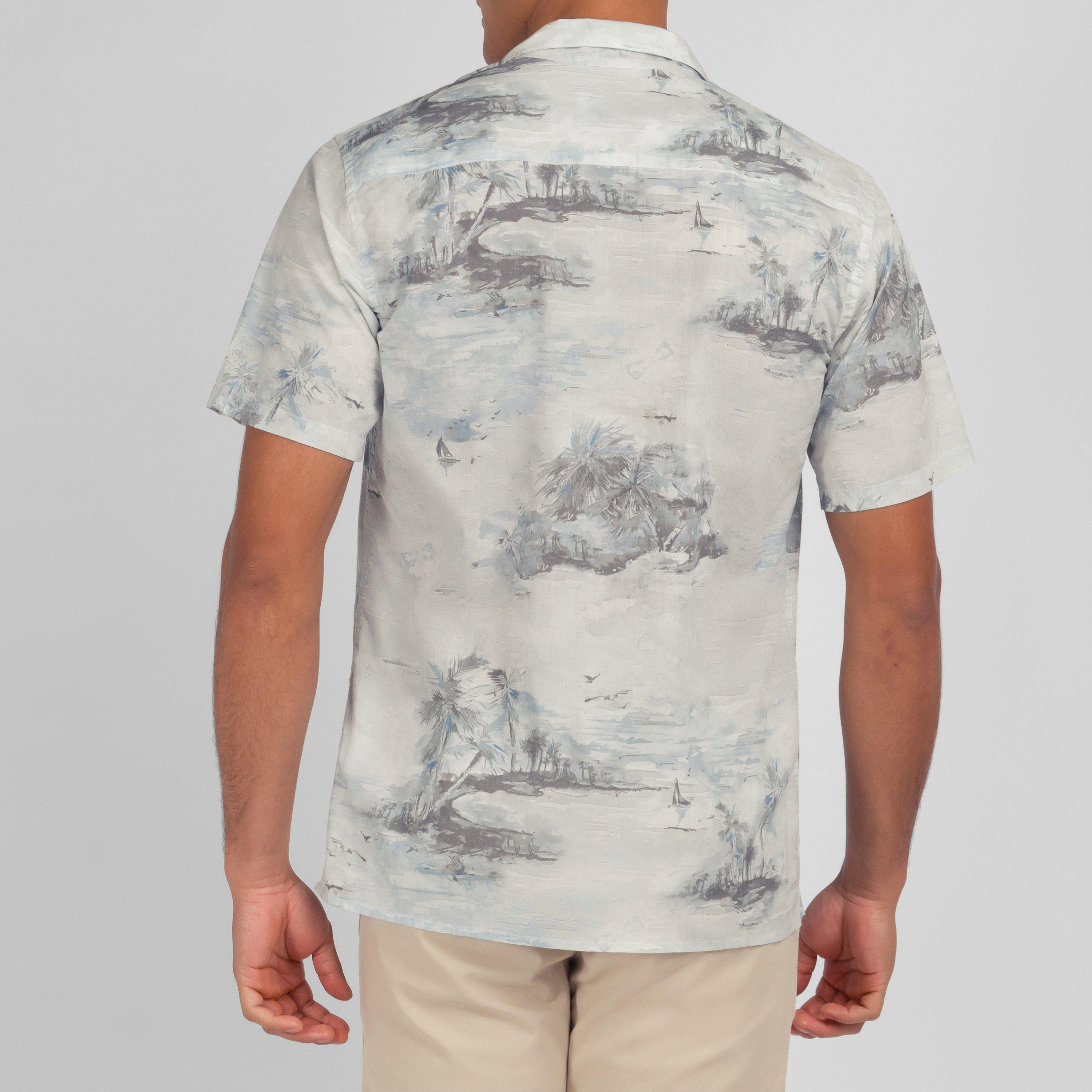 Blc8 - Eden Park - Shirt with exclusive palm trees print - 4