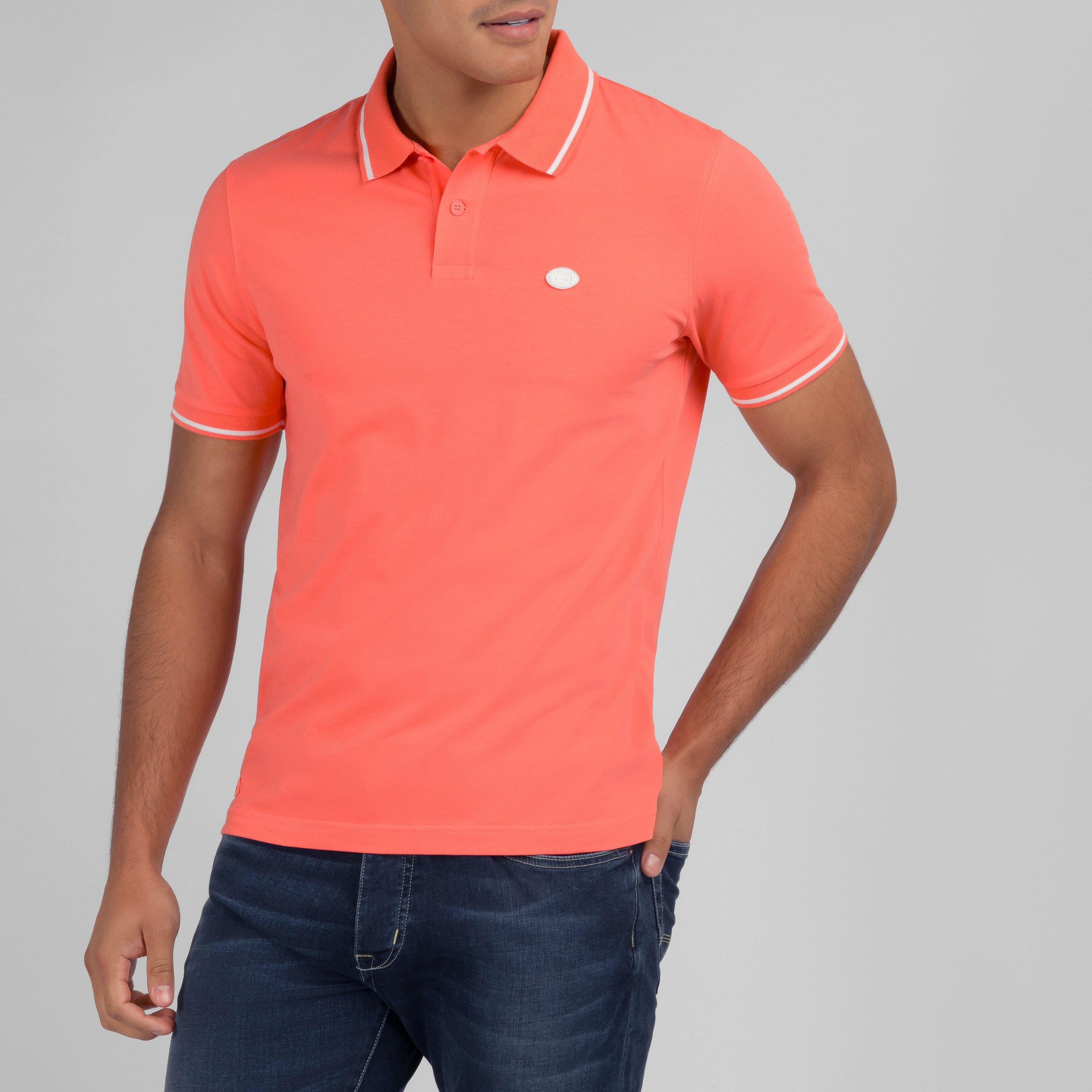 Rov9 - Eden Park - Pink short-sleeved polo shirt - 2