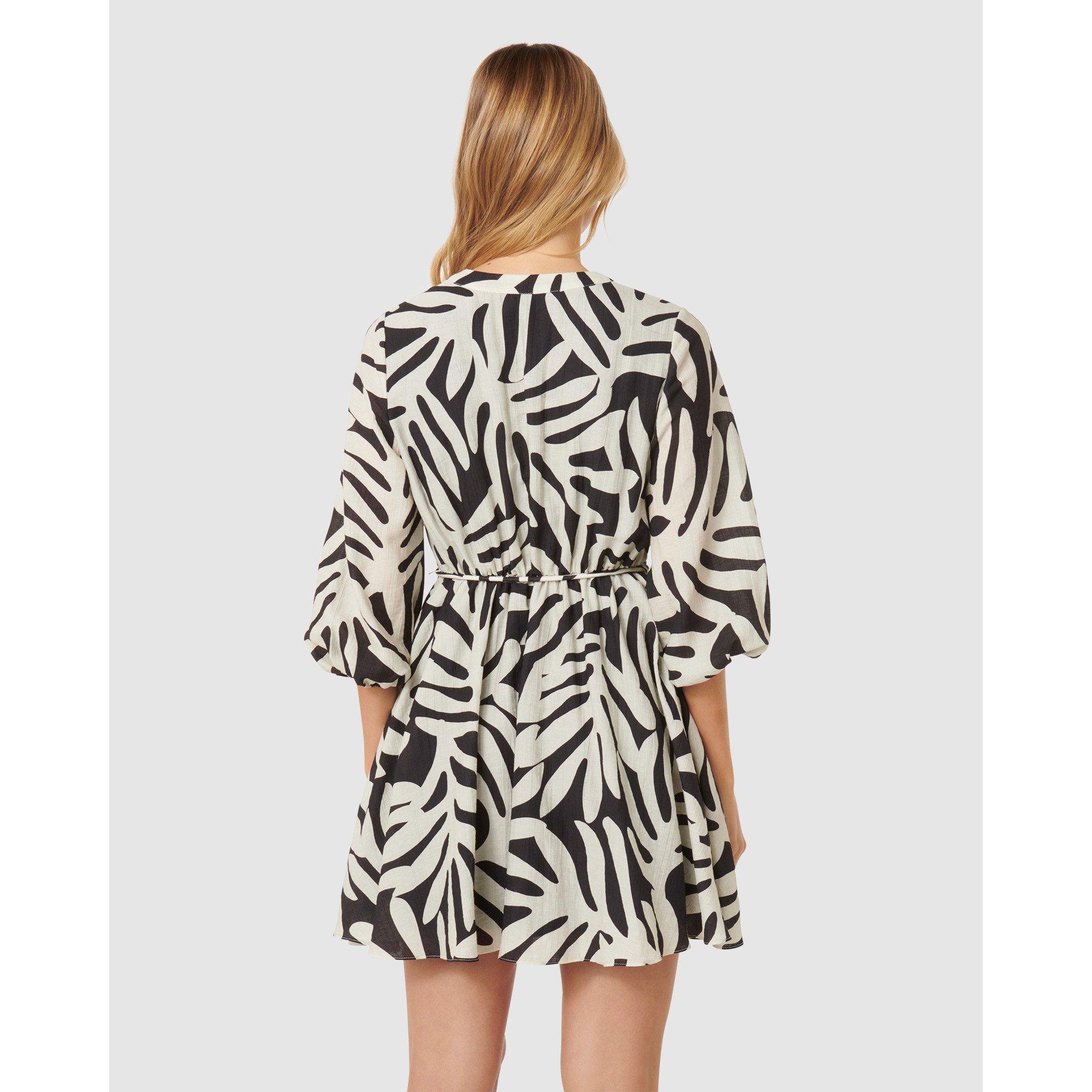 Milos Leaf - Forever New - Alicia Rope Tie Mini Dress - 6