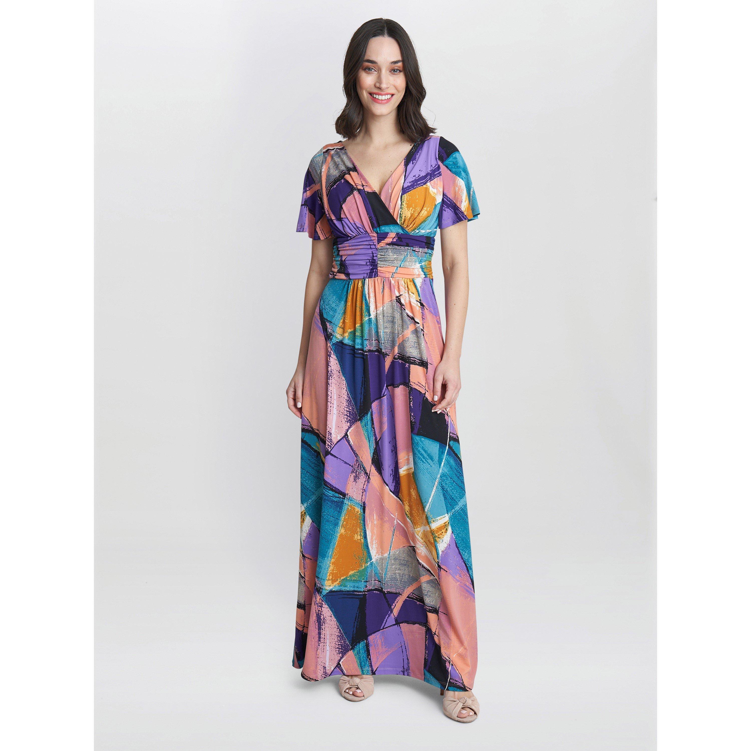 Gina Bacconi Women's Elodie Jersey Maxi Dress -  - 14
