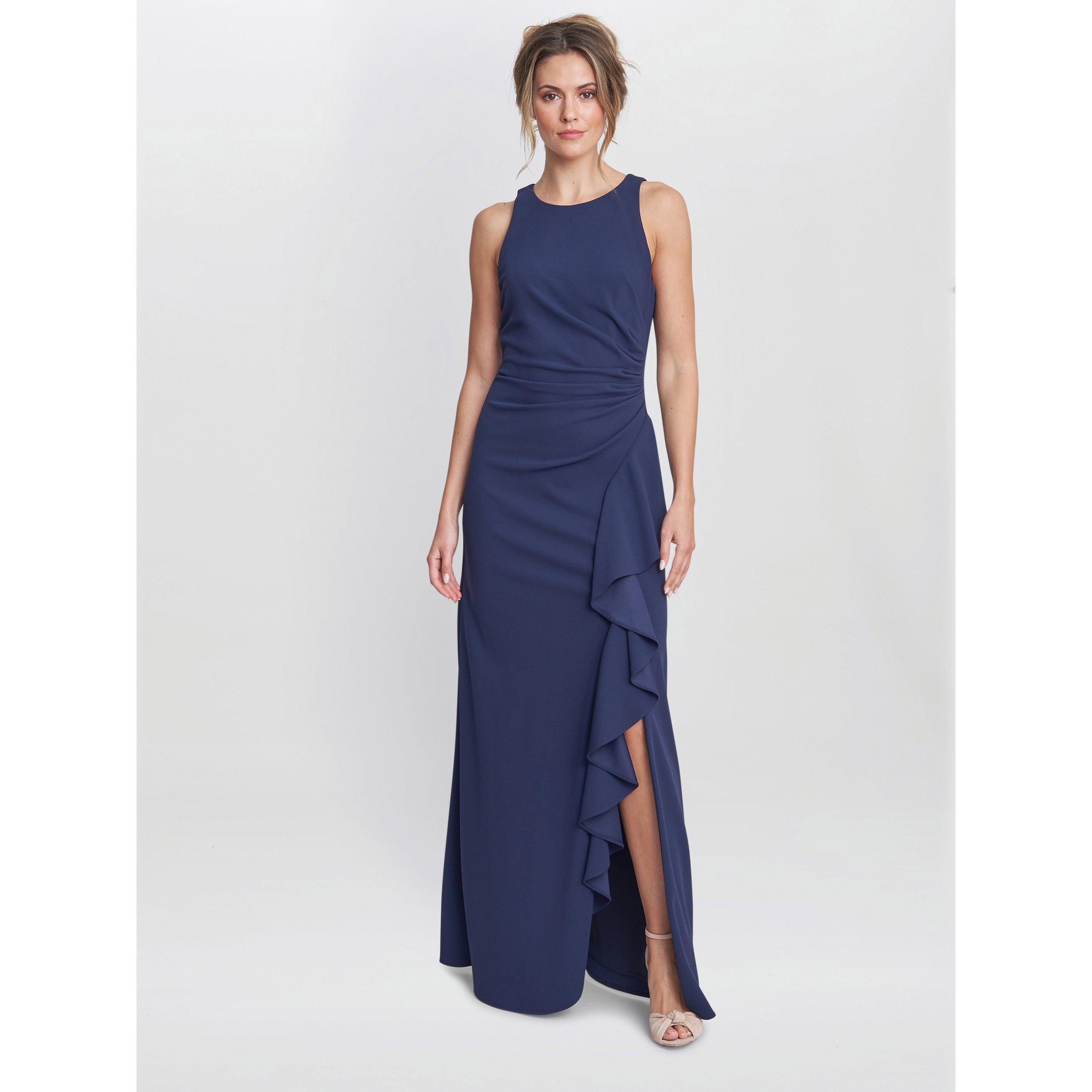 Gina Bacconi Women's Chelsea Sleeveless Maxi Dress - Navy - 18