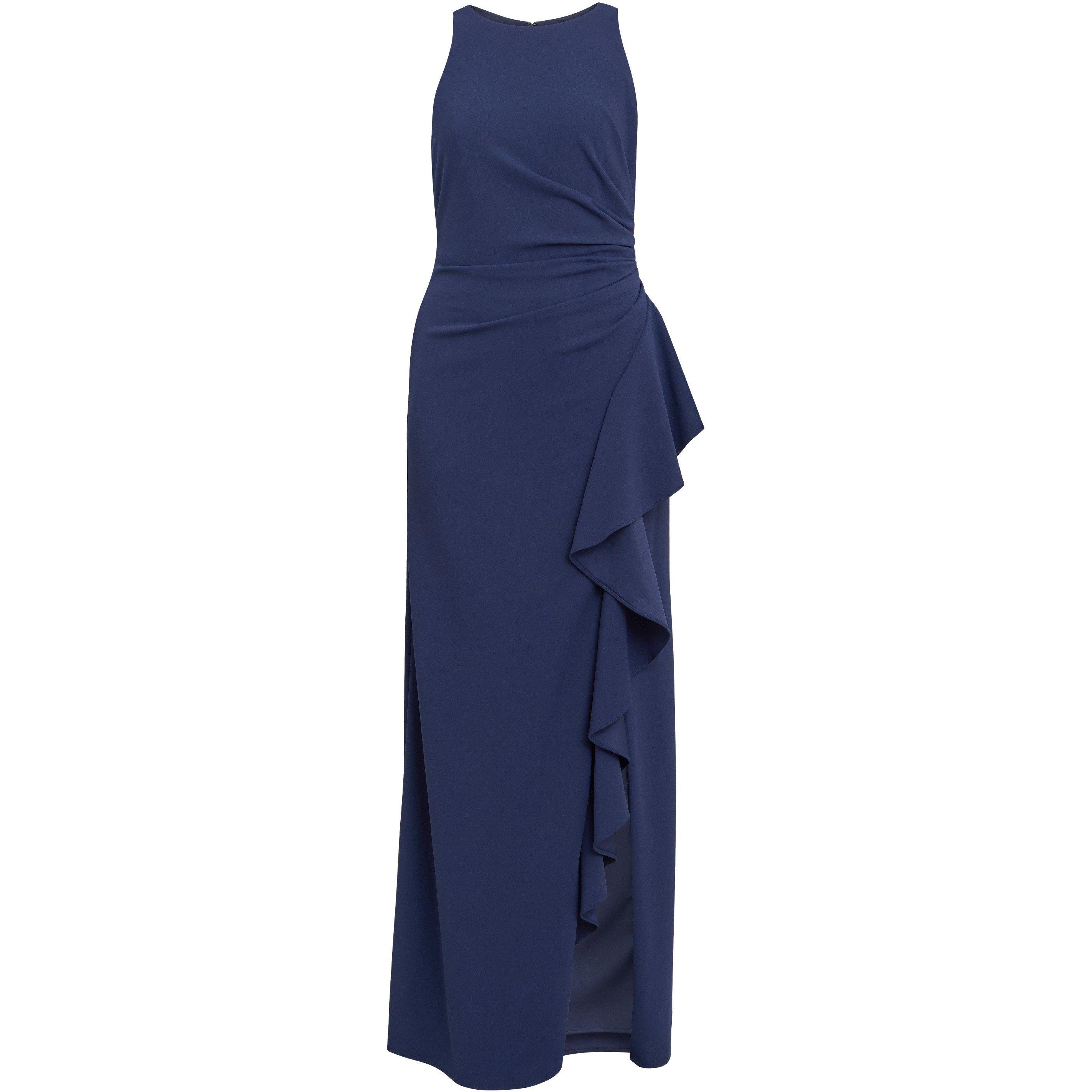 Navy - Gina Bacconi - Chelsea Sleeveless Maxi Dress - 4