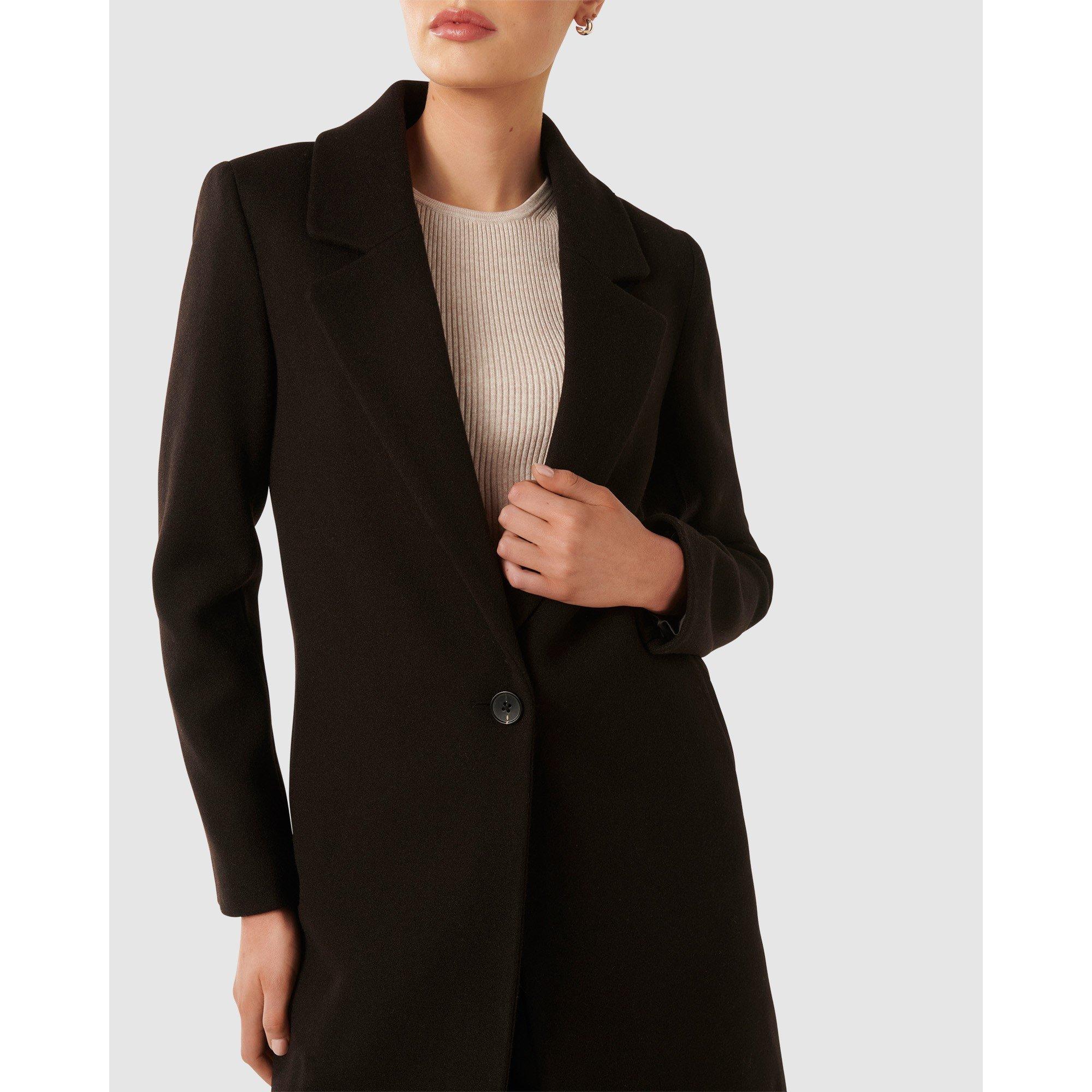 Black - Forever New - Women's Billie Longline Coatigan - 2