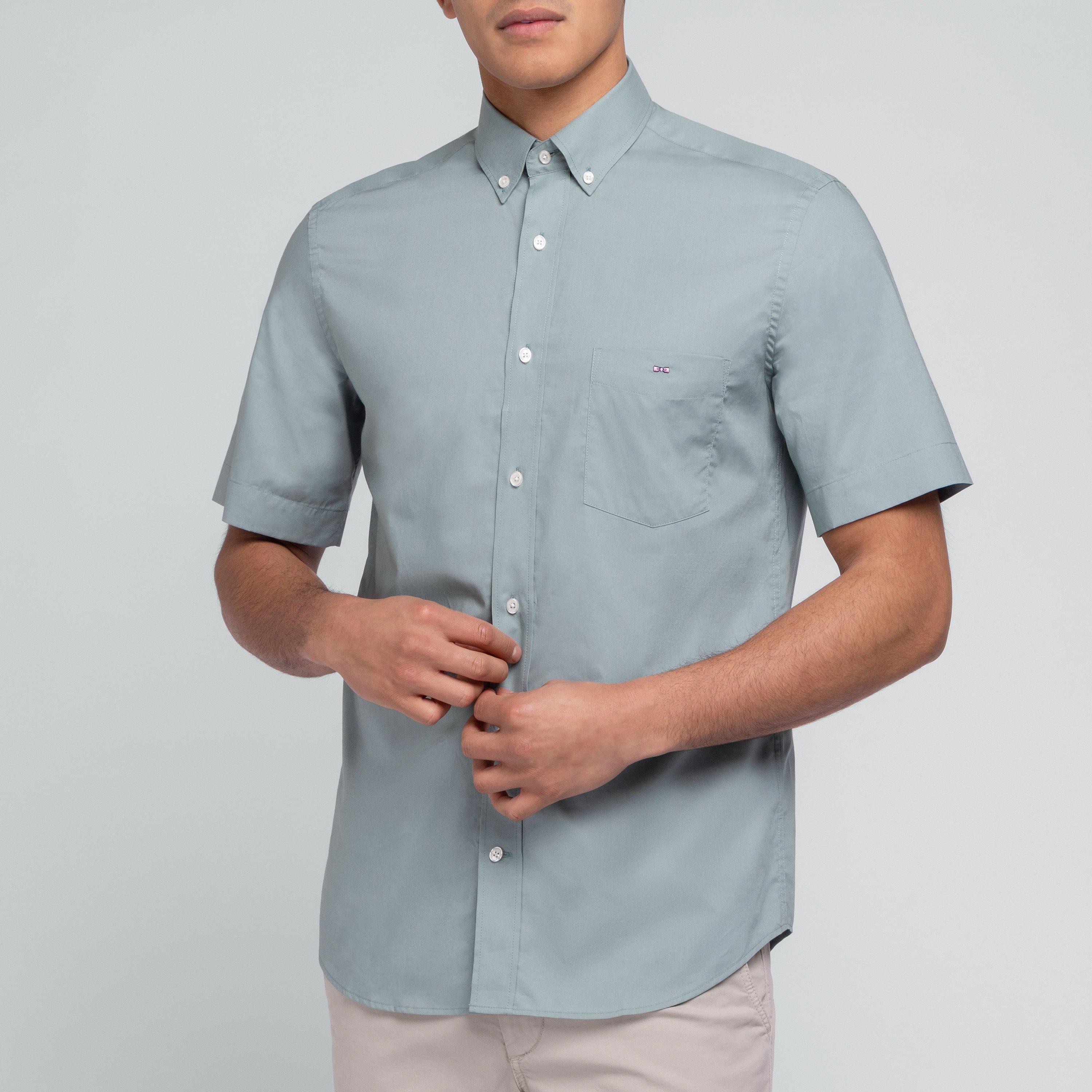 Vem18 - Eden Park - Plain blue blouse - 2