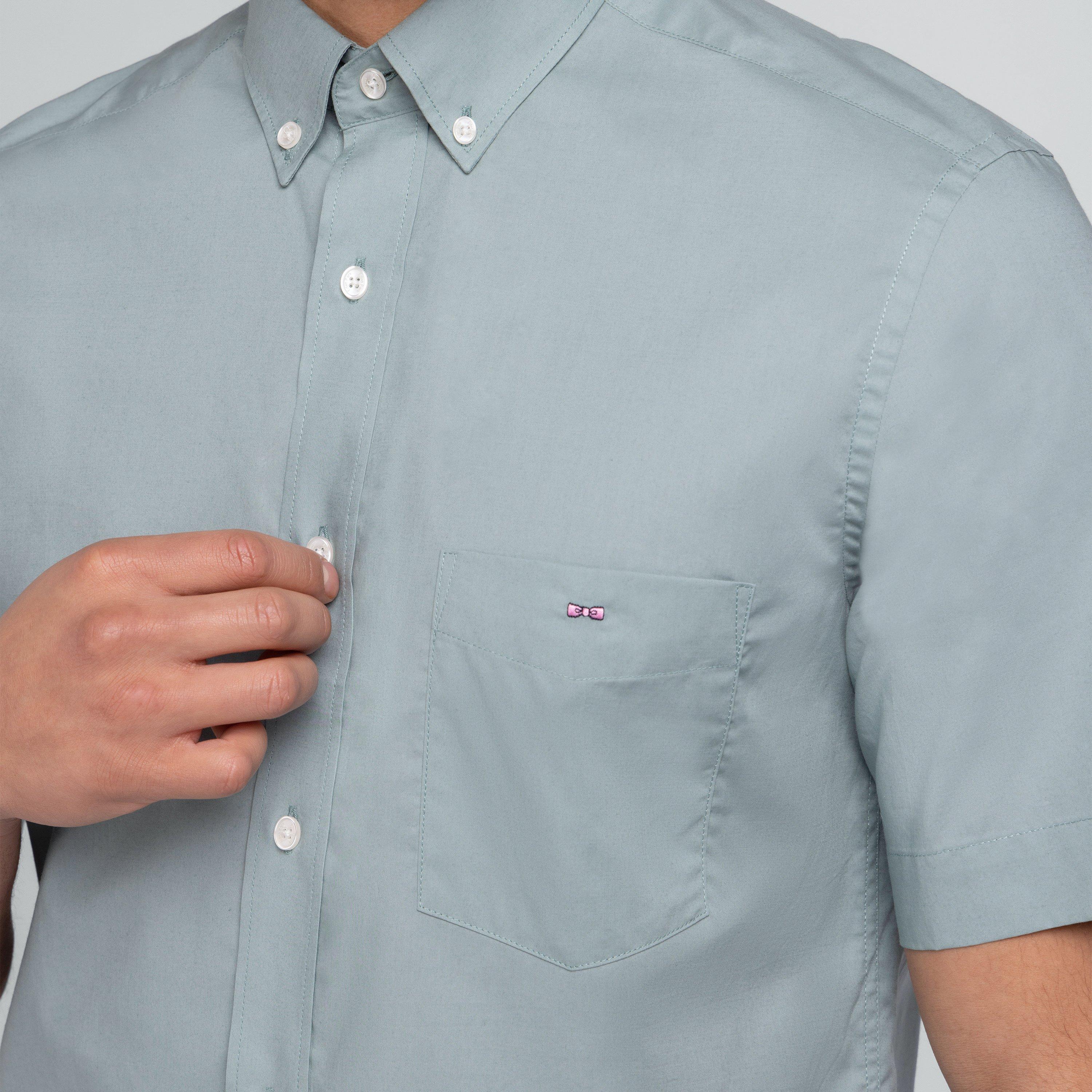 Vem18 - Eden Park - Plain blue blouse - 3