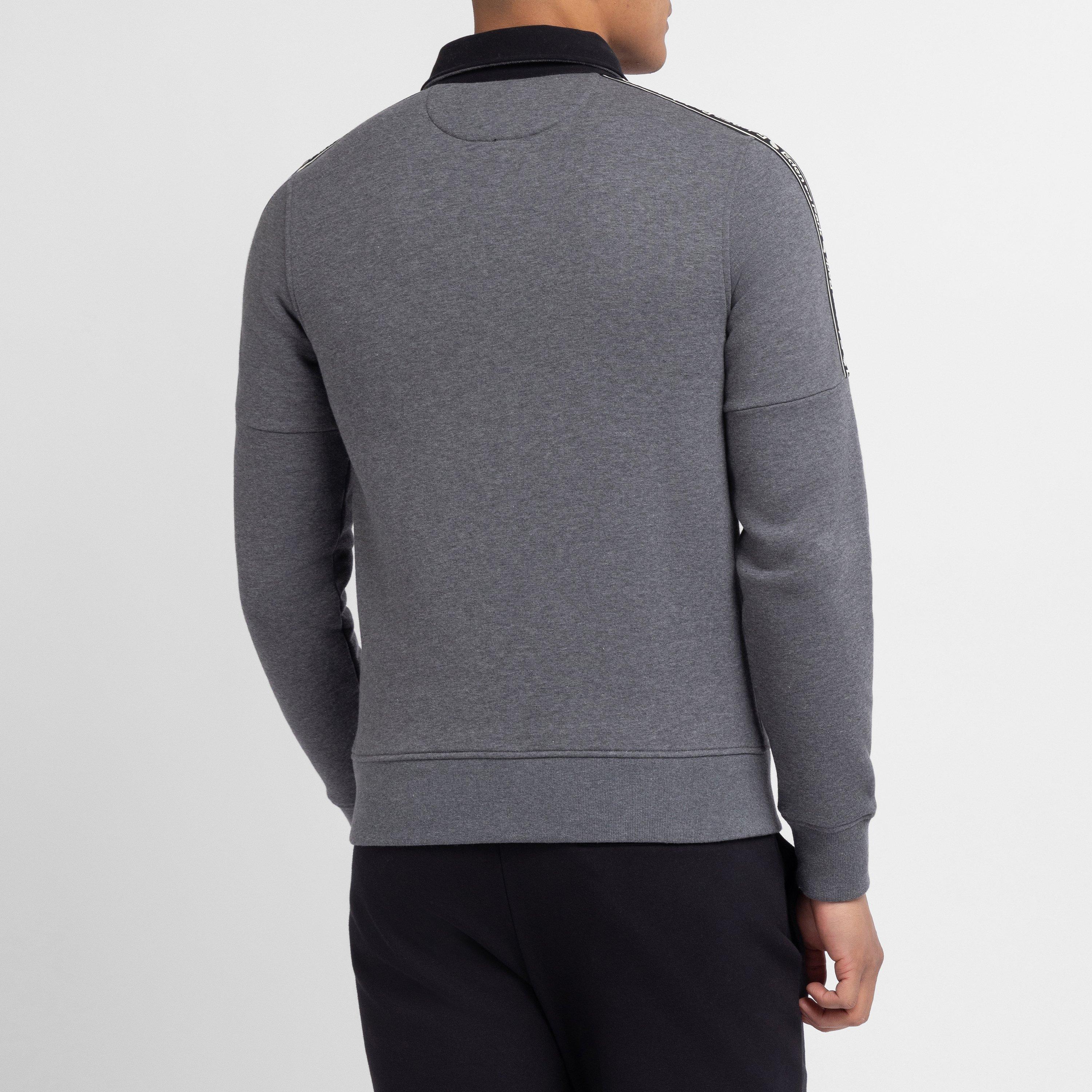 Grf - Eden Park - Grey polo-neck sweatshirt - 3