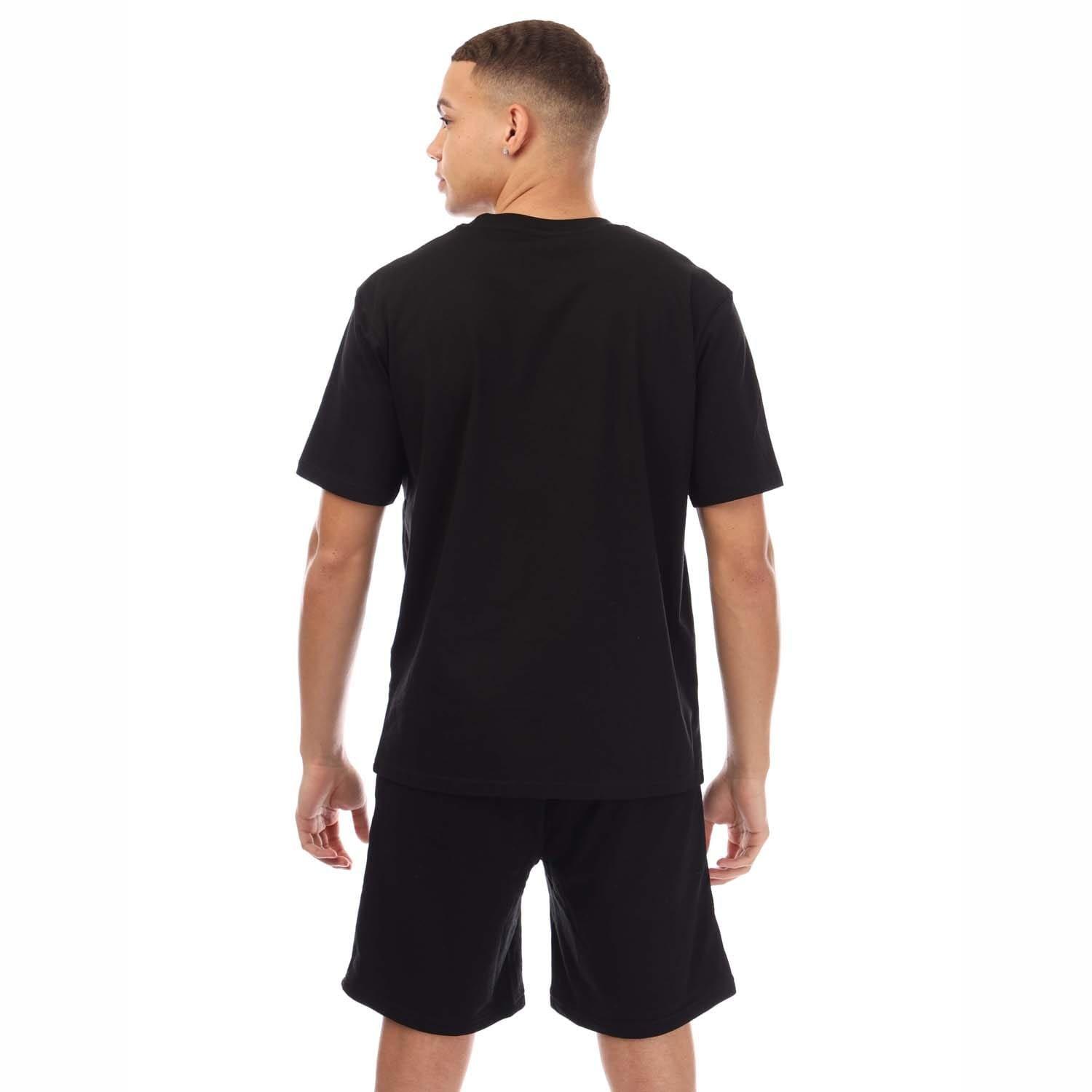 Black - Jack and Jones - Star T-Shirt & Short Set - 2