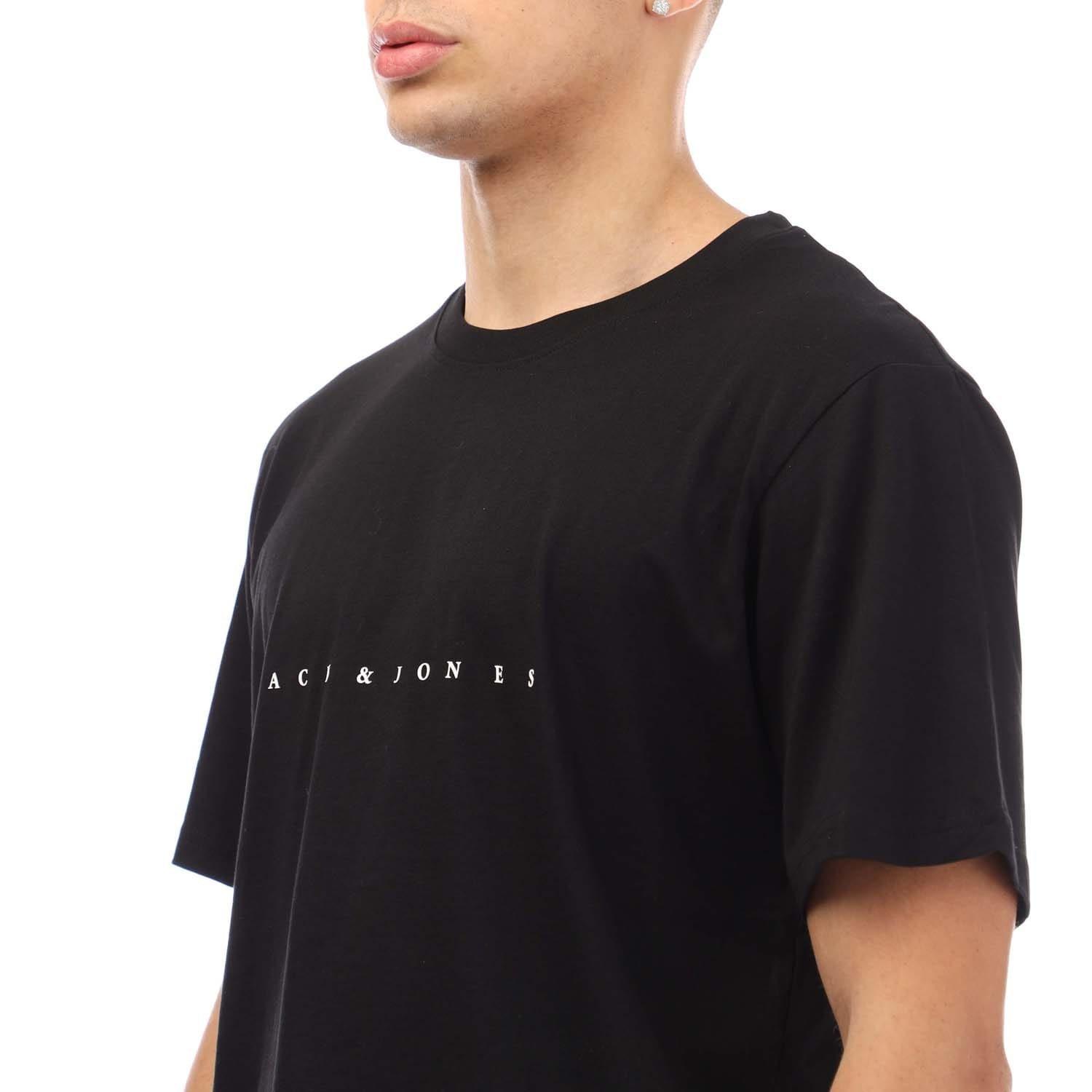 Black - Jack and Jones - Star T-Shirt & Short Set - 3