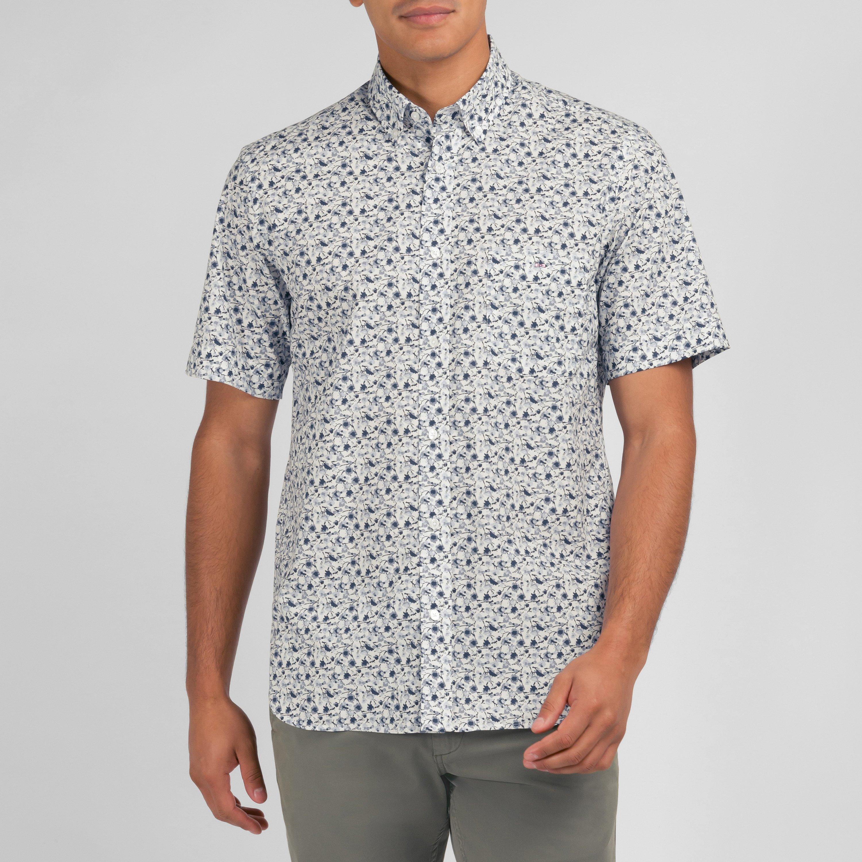 Ecc - Eden Park - White shirt with exclusive floral print - 2