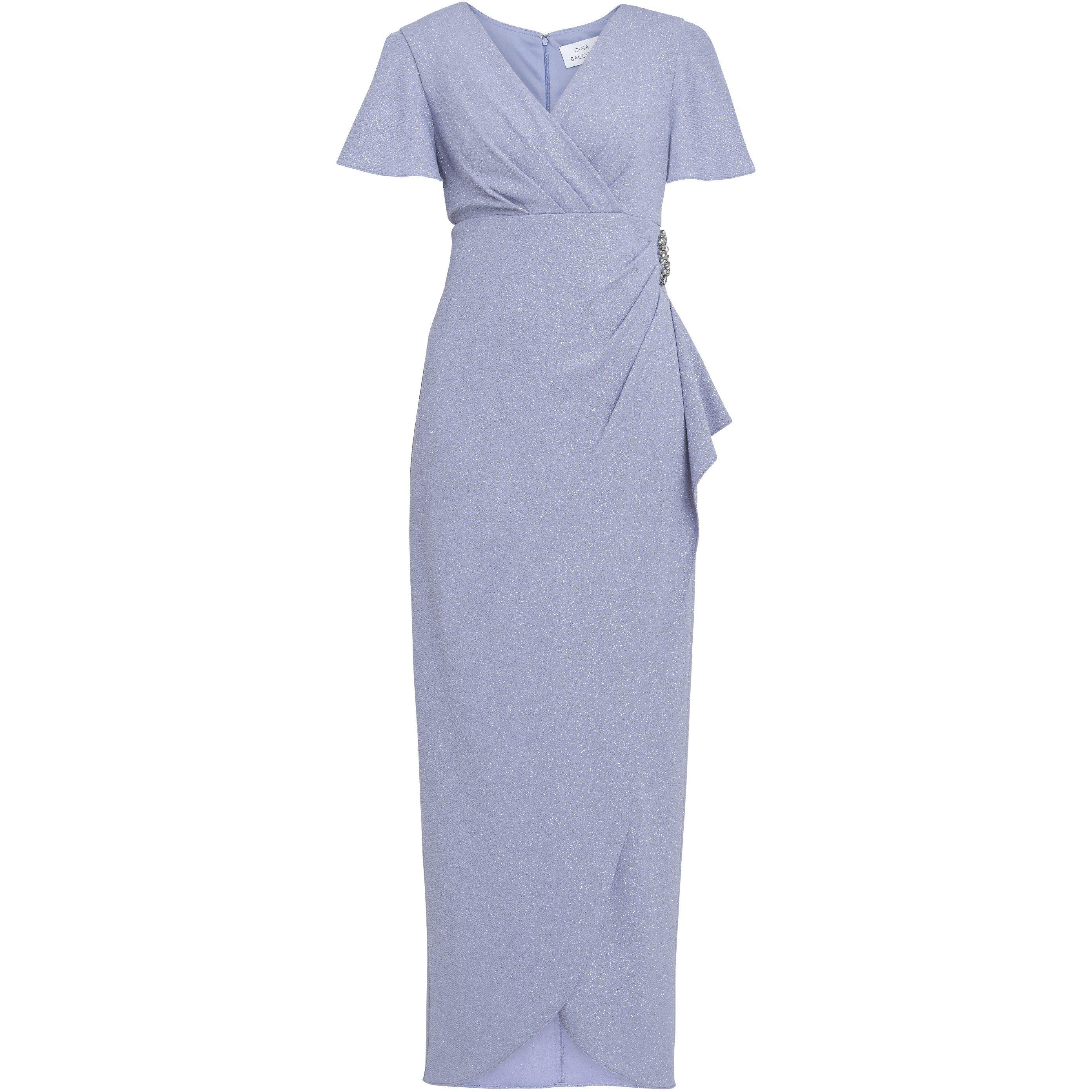 Perri - Gina Bacconi - Alissa Maxi Dress With Hip Embellishment - 4