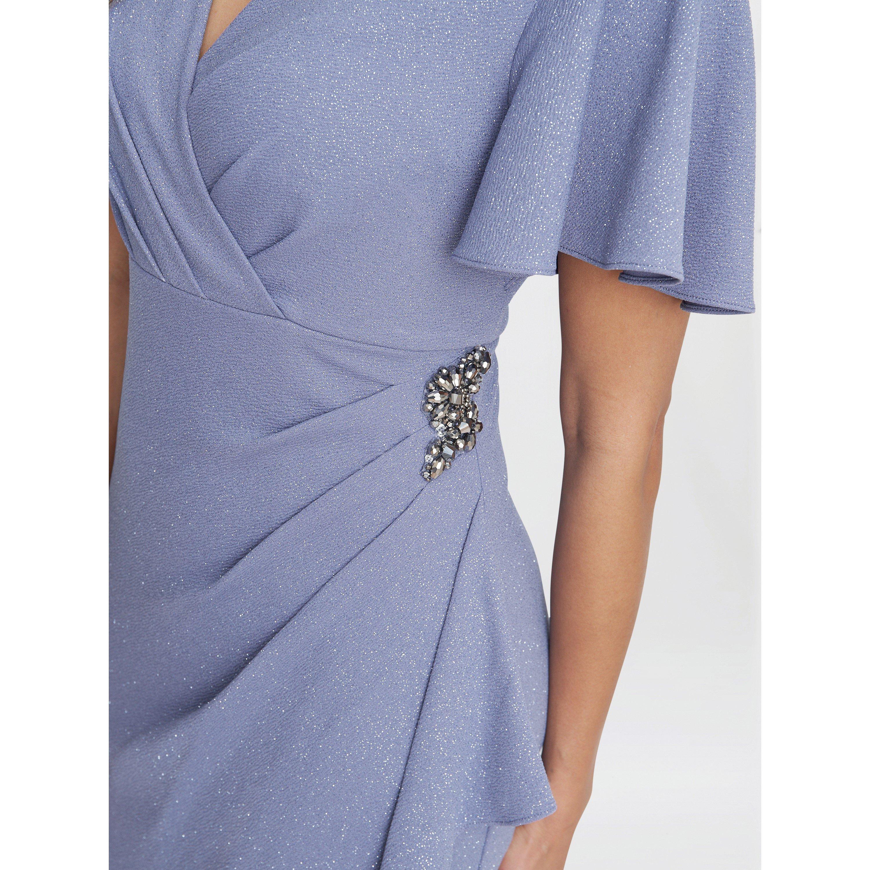 Perri - Gina Bacconi - Alissa Maxi Dress With Hip Embellishment - 5