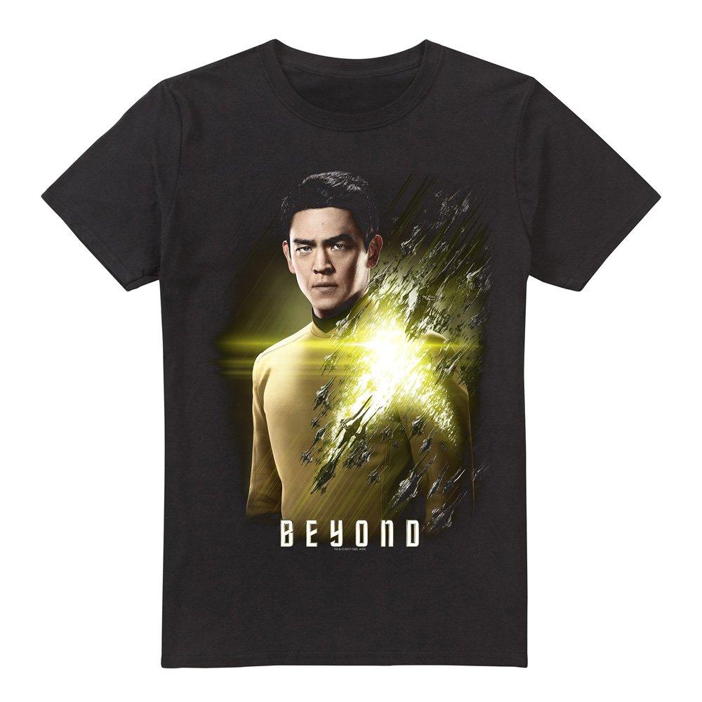 Black - Star Trek - Star Trek Beyond Sulu Poster T Shirt Black - 4