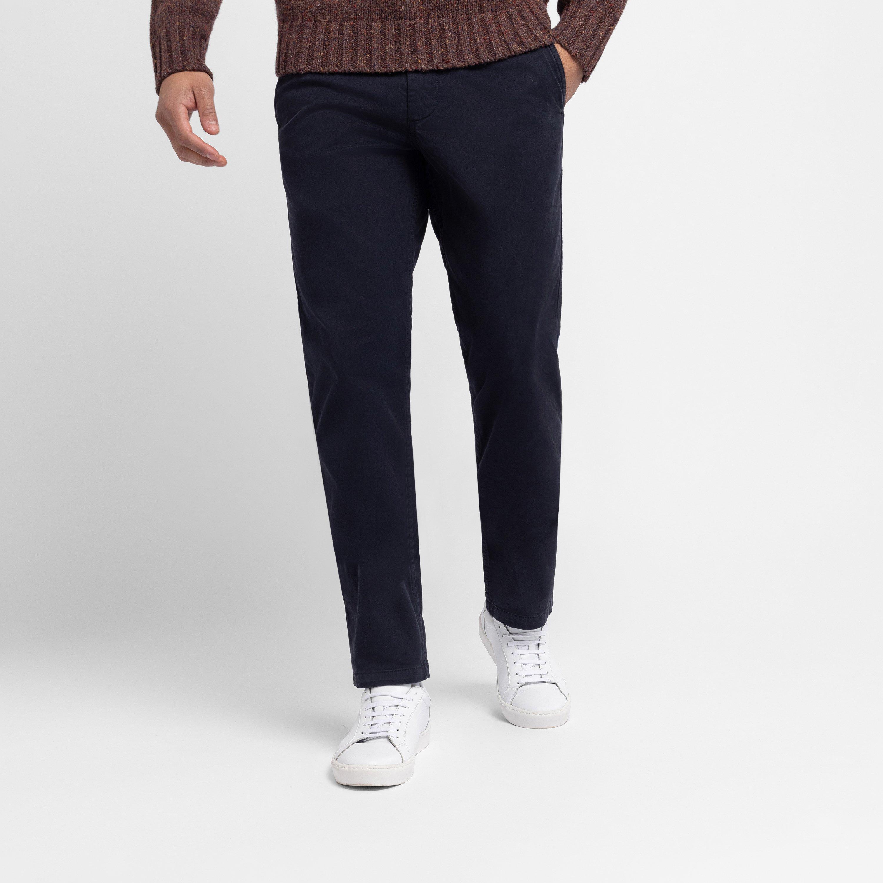 Blf - Eden Park - Straight-leg dark brown chinos - 2