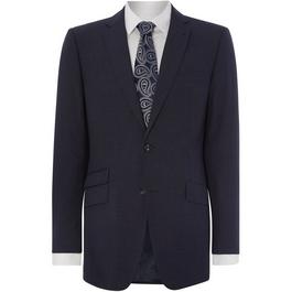 Simon Carter Textured regular fit suit jacket