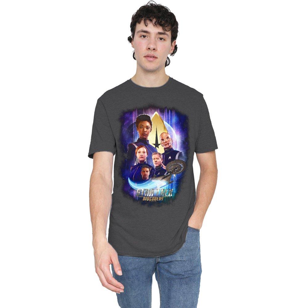 Grey - Star Trek - Star Trek Discovery Discoverys Finest T-Shirt Cha - 1