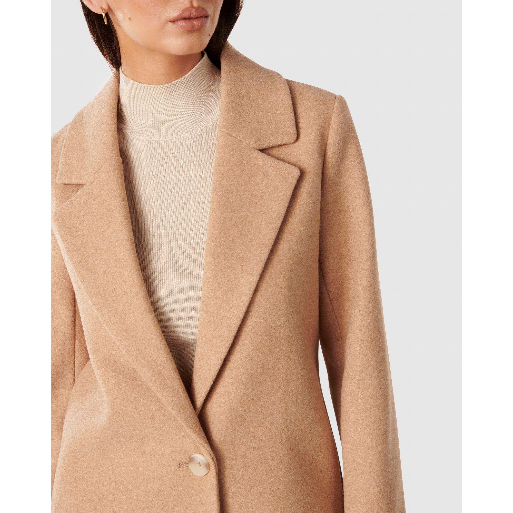 Camel Marle - Forever New - Women's Billie Longline Coatigan - 2